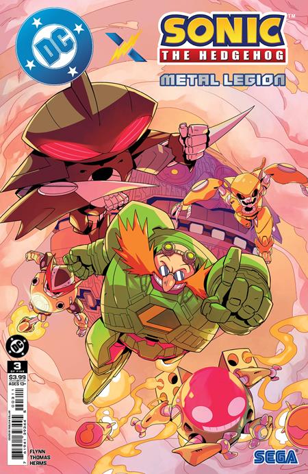 DC X SONIC THE HEDGEHOG THE METAL LEGION #3 (OF 5) CVR A PABLO M COLLAR CB (07/01/2026)