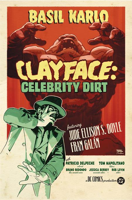 CLAYFACE CELEBRITY DIRT #3 (OF 6) CVR C BRUNO REDONDO CARD STOCK VAR CB (09/09/2026)