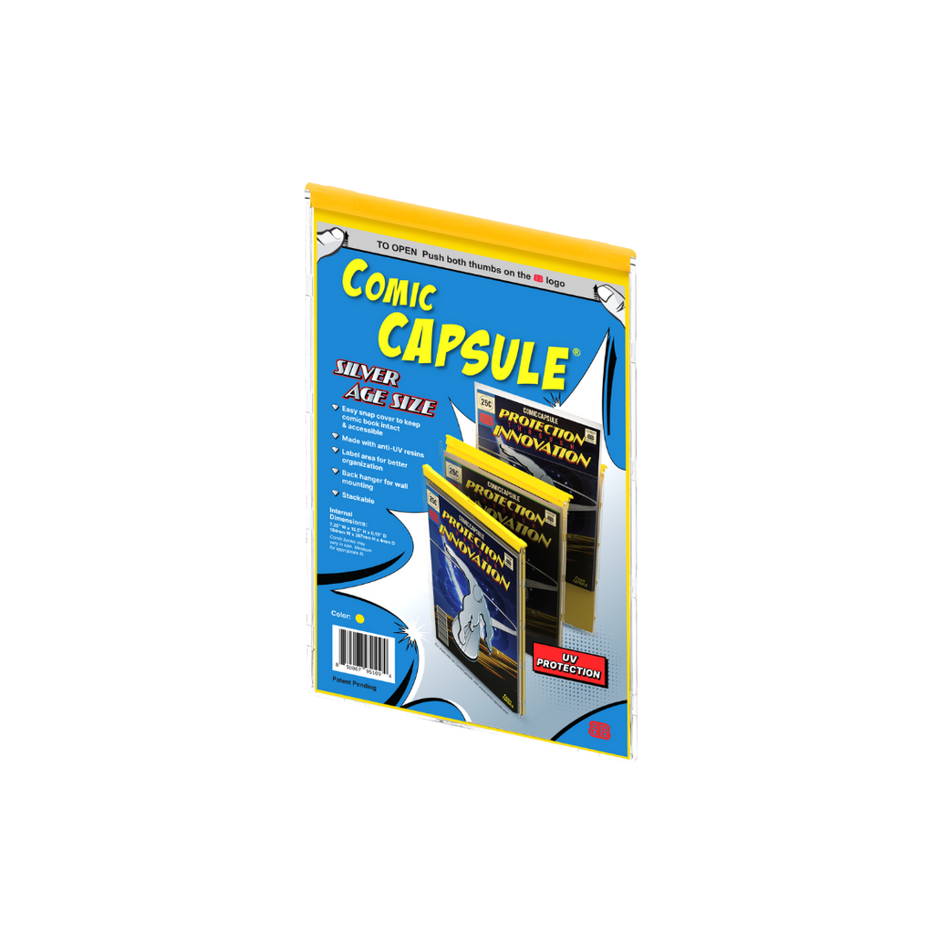Yellow SILVER Age Size ComicCapsule