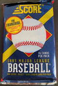 1993 Score MLB Baseball Pack