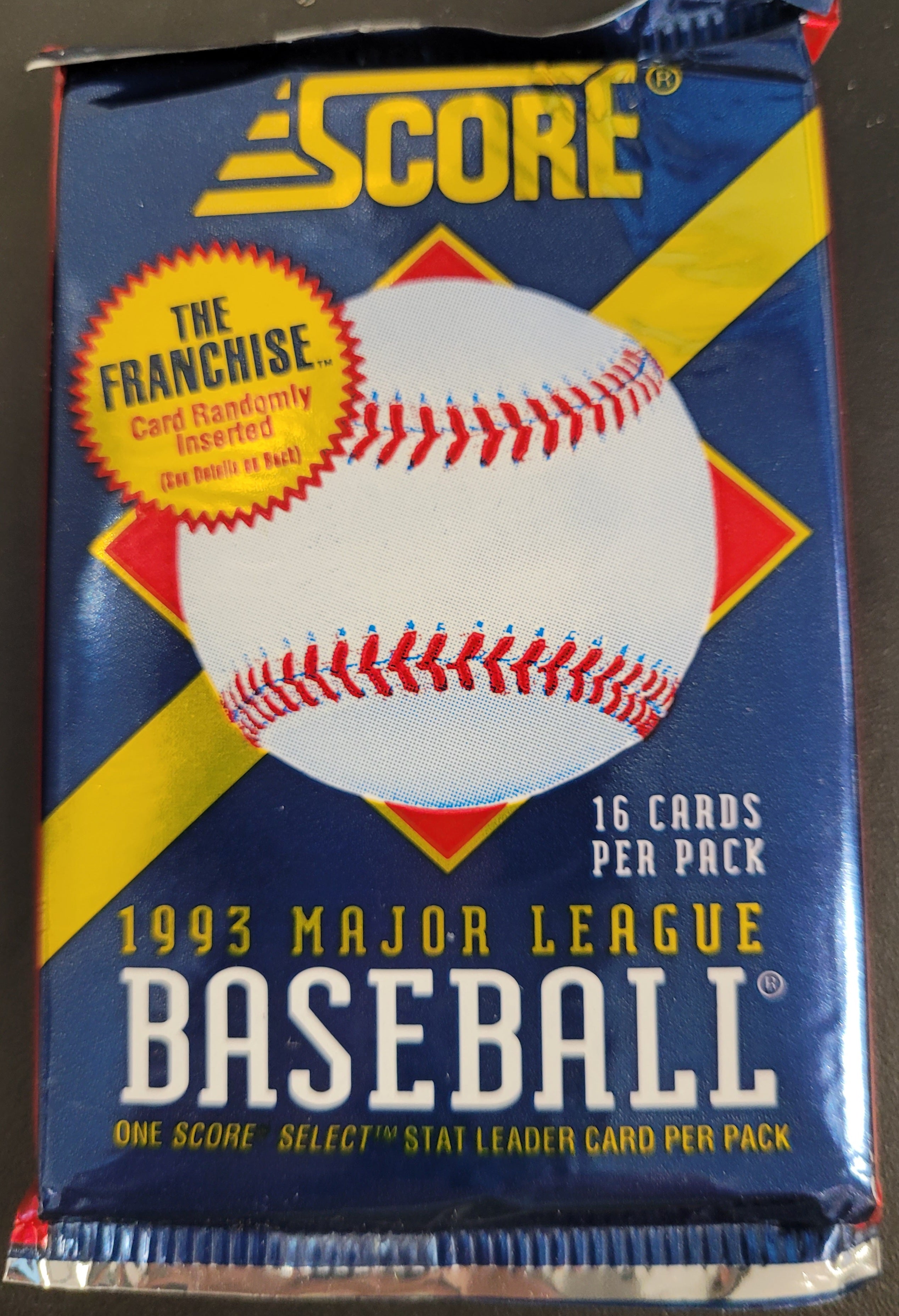 1993 Score MLB Baseball Pack