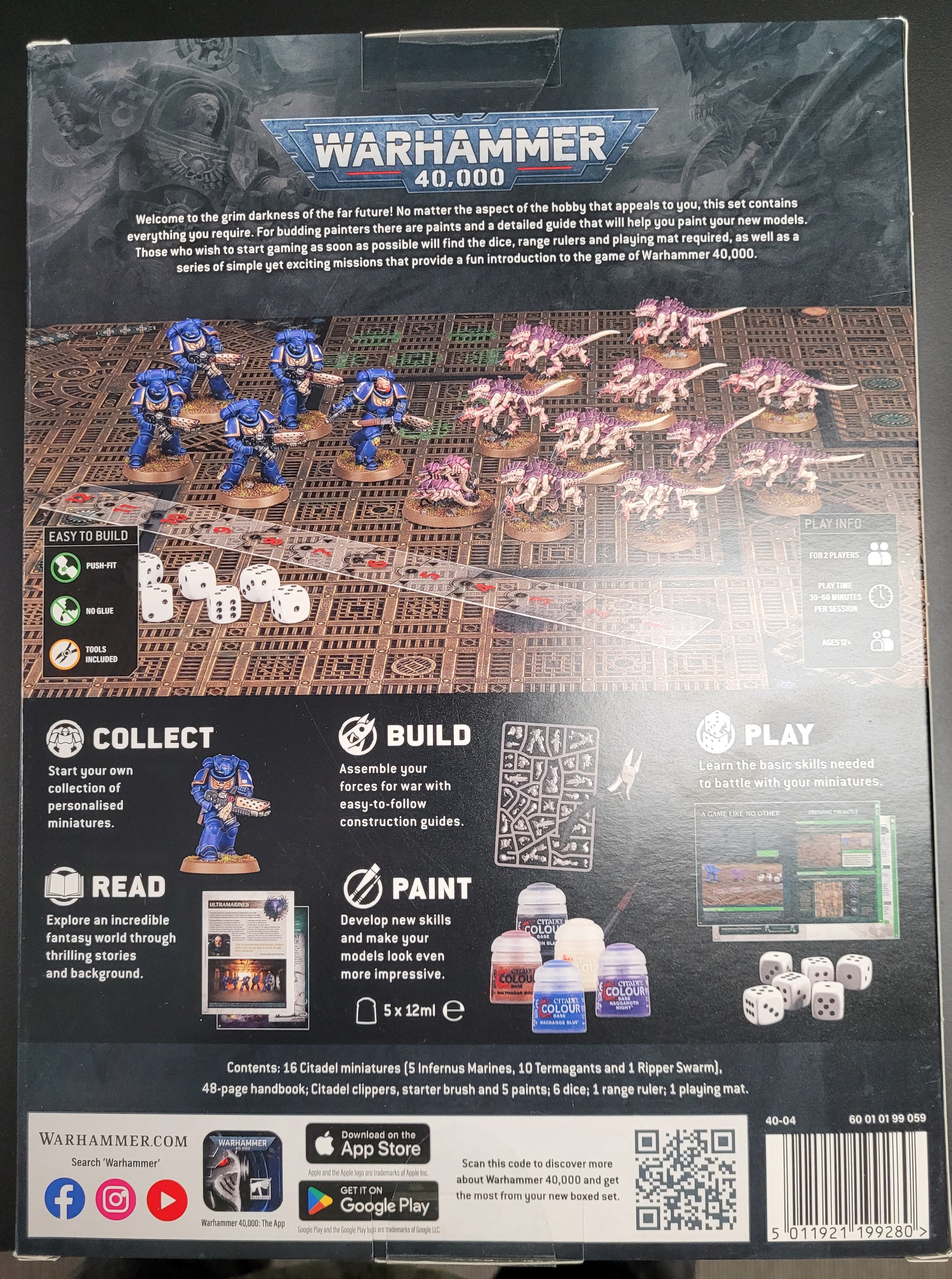 GW Warhammer 40k Start Here Introductory Set