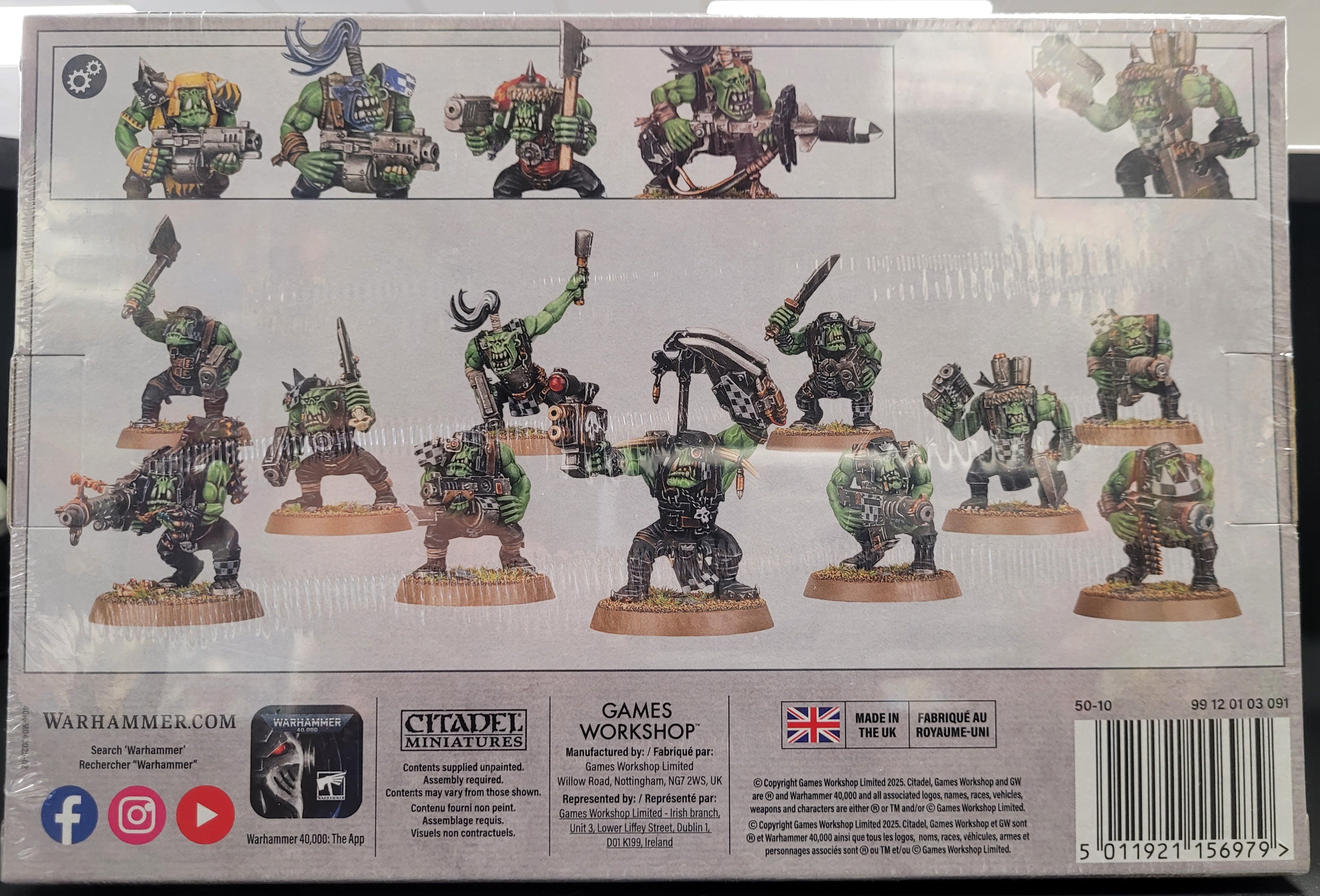 GW Warhammer 40k Orks Boyz