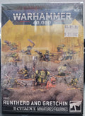 GW Warhammer 40k Orks Runtherd and Gretchin