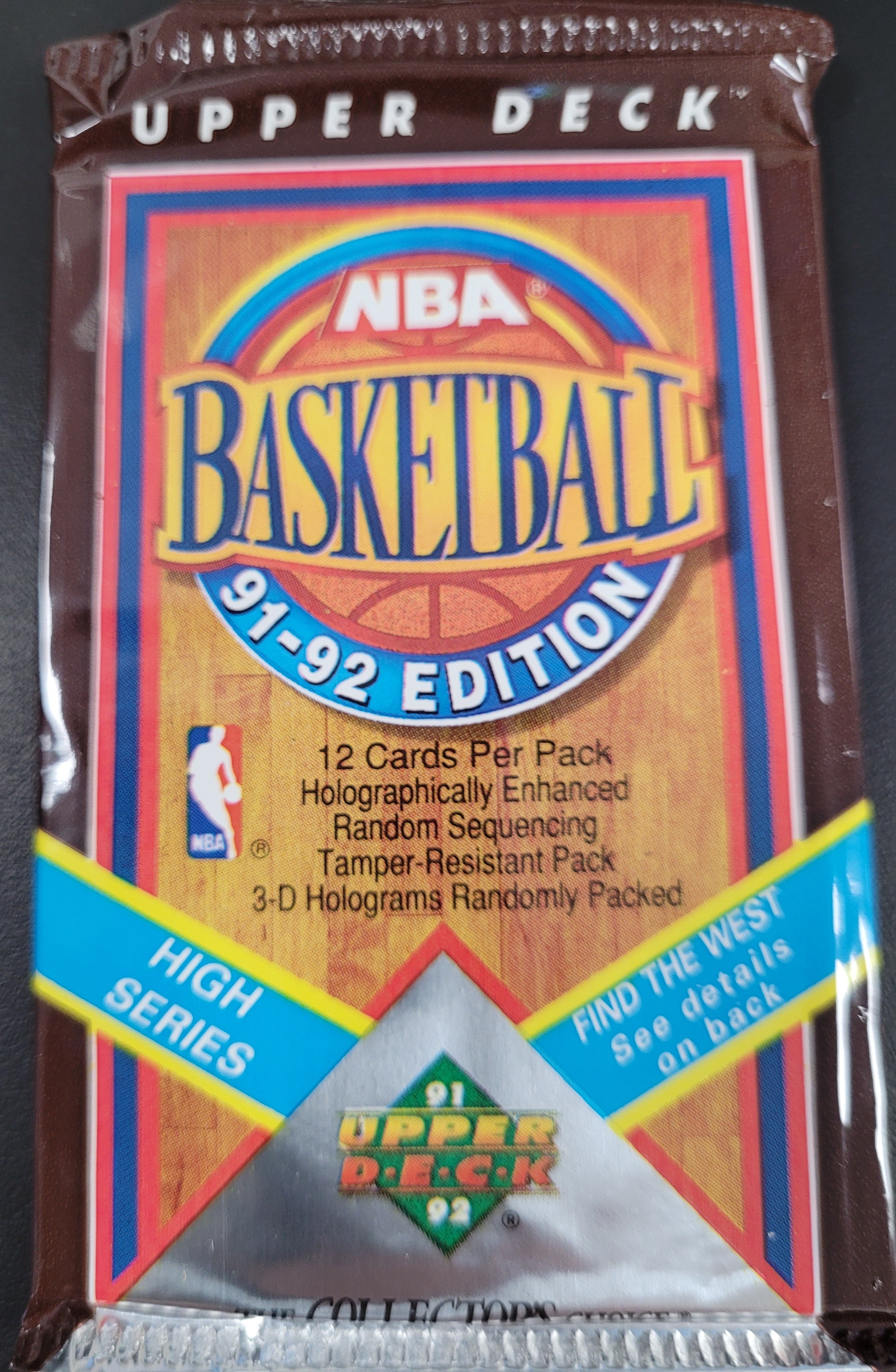 91-92 Upper Deck Basketball High Series Pack