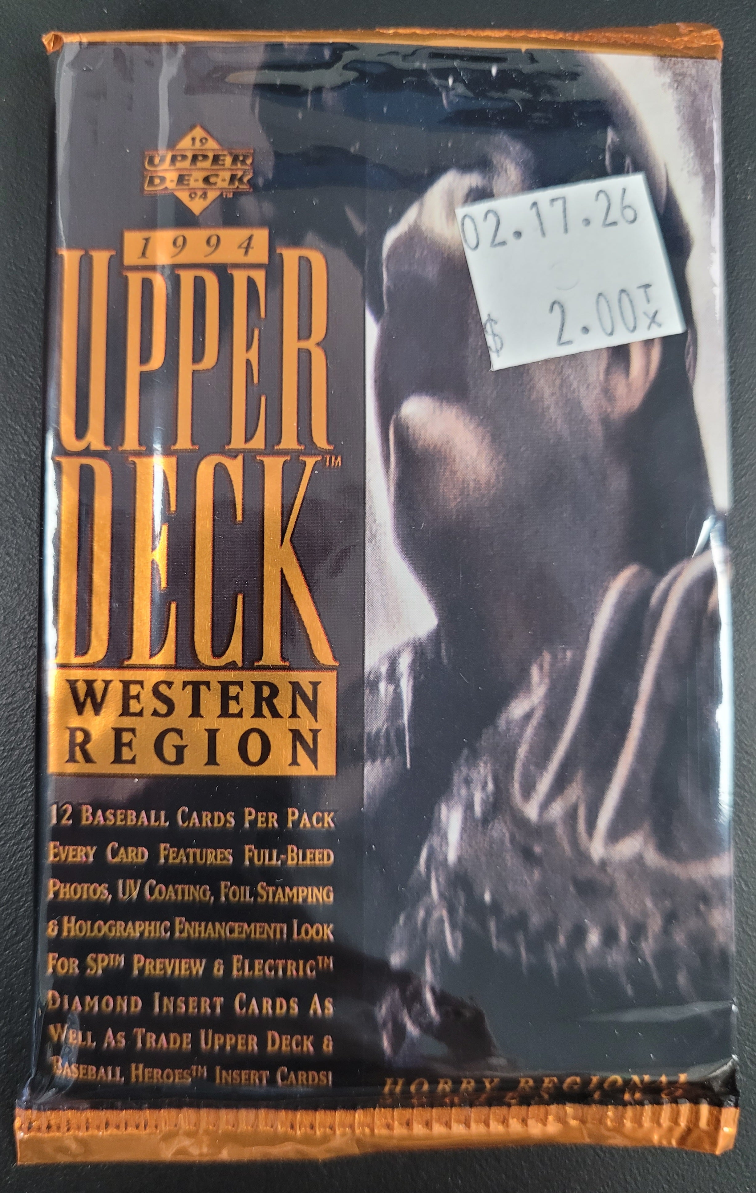 94 Upper Deck Baseball Series 2 Western Region Pack