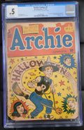 Archie Comics 5 CGC .5 Brittle Pages 11-12/43