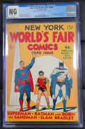 DC Comics New York World's Fair 1940 CGC NG Brittle Pages