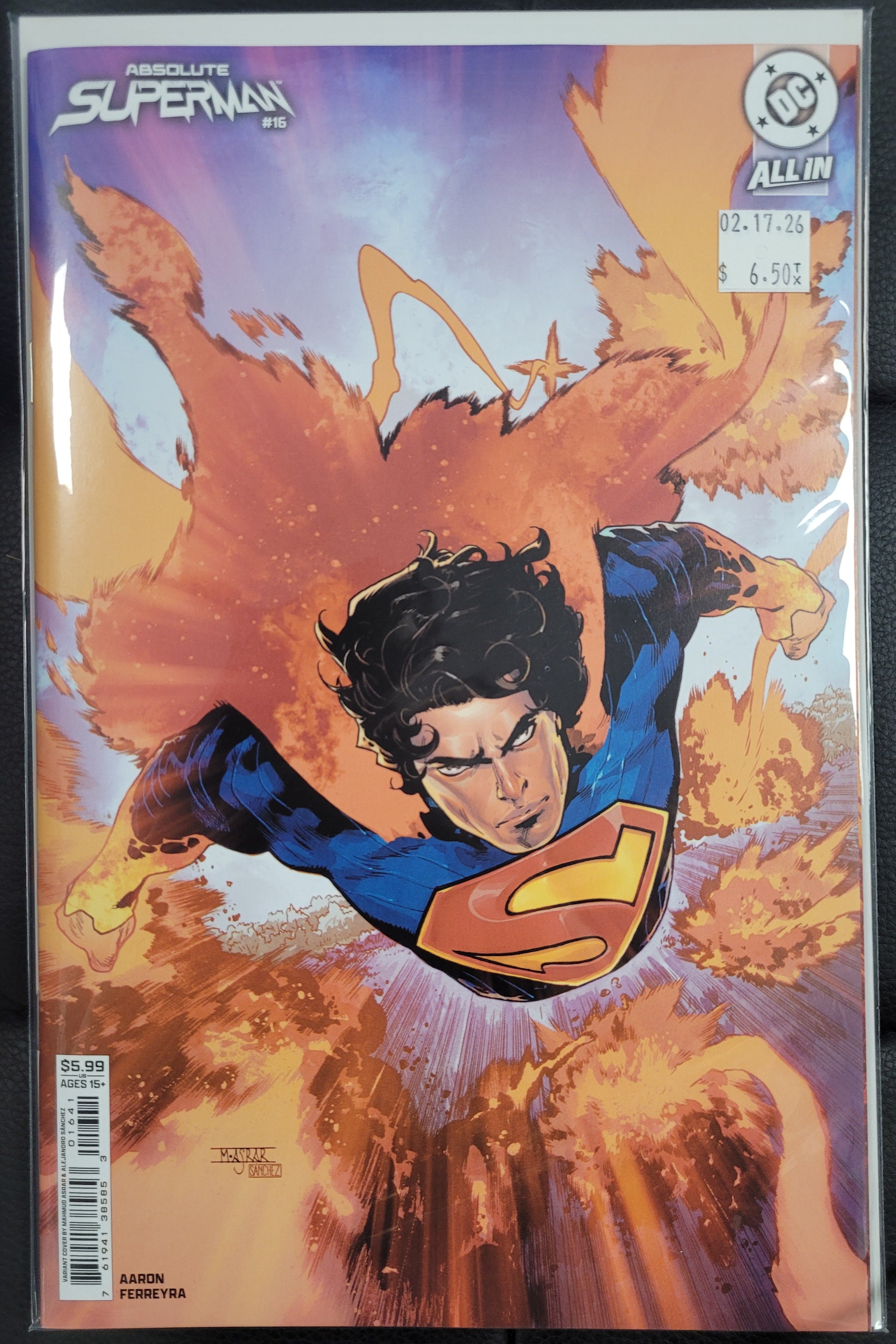 Absolute Superman 16D Asrar & Sanchez