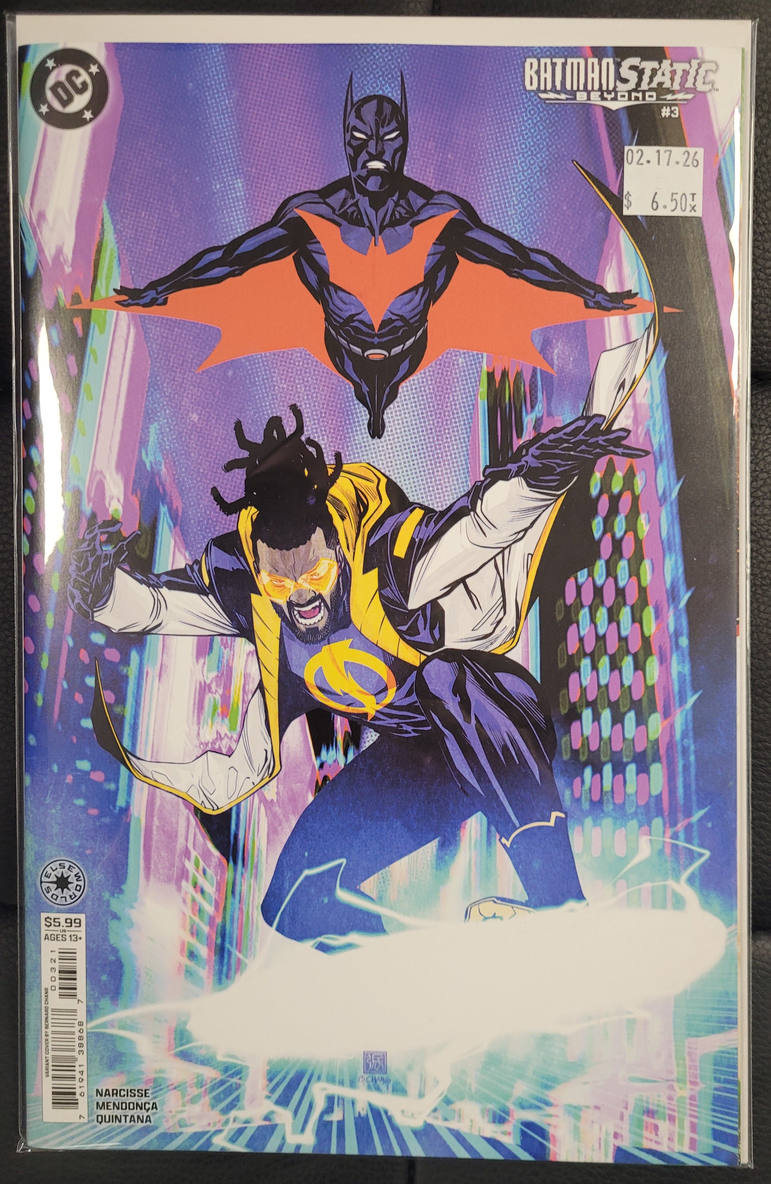 Batman Static Beyond 3B Chang