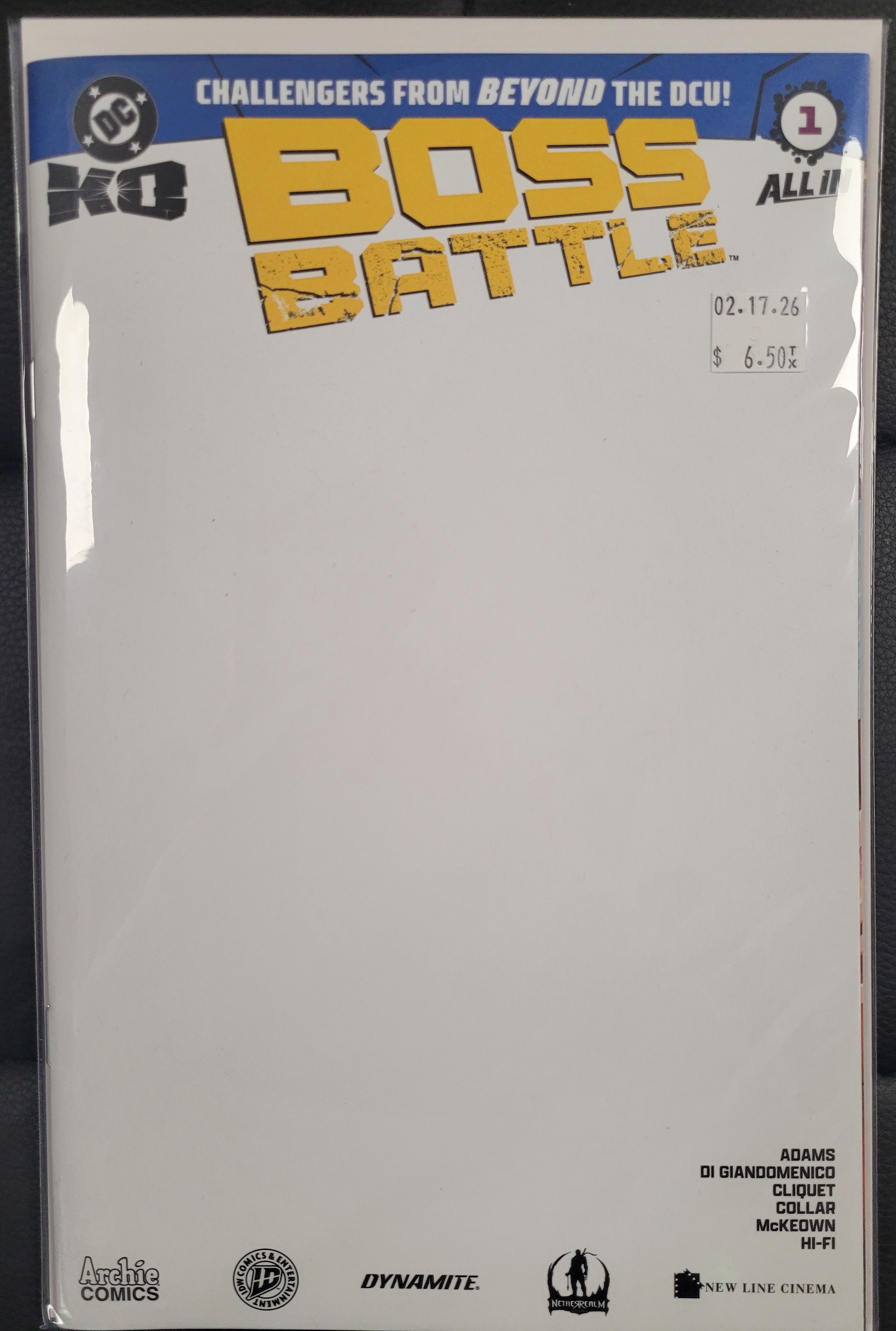 DC KO Boss Battle 1h Blank