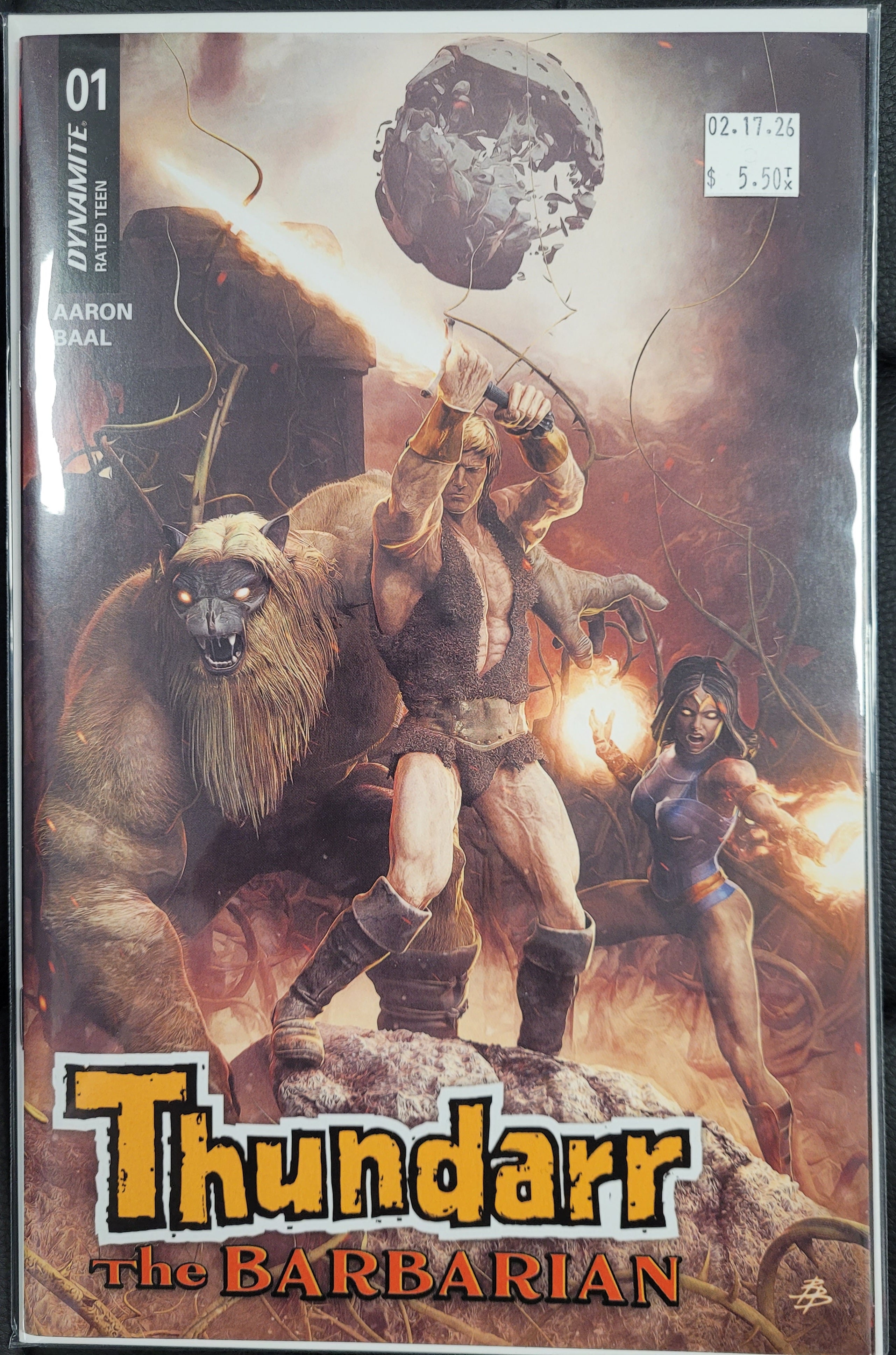 Dynamite Thundarr the Barbarian 1c Barends