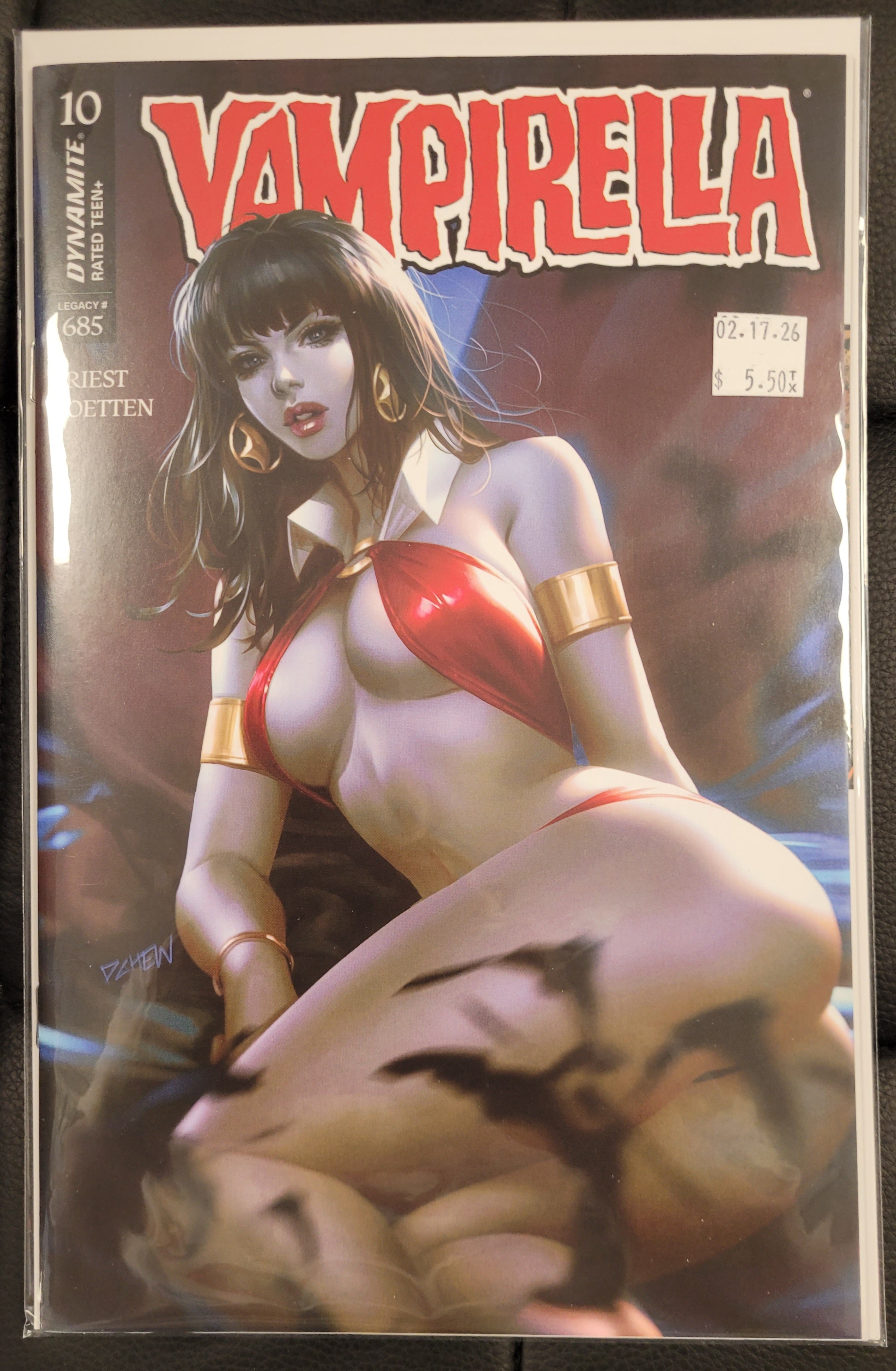 Dynamite Vampirella 10B Derrick Chew