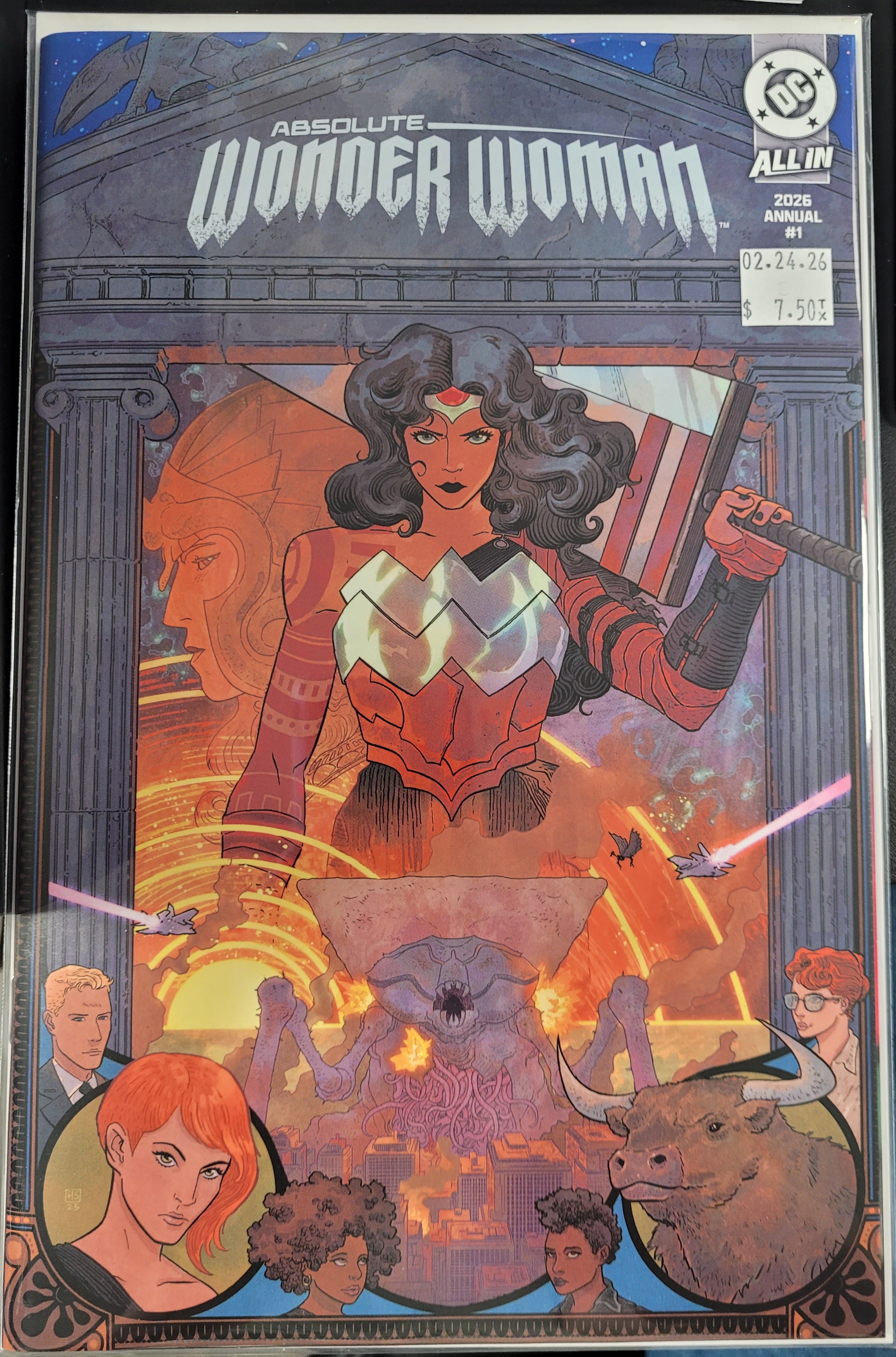 DC Absolute Wonder Woman 2026 Annual 1b Sherman & Bellaire