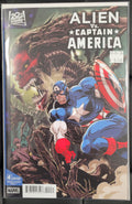 Marvel Alien vs Captain America 4c
