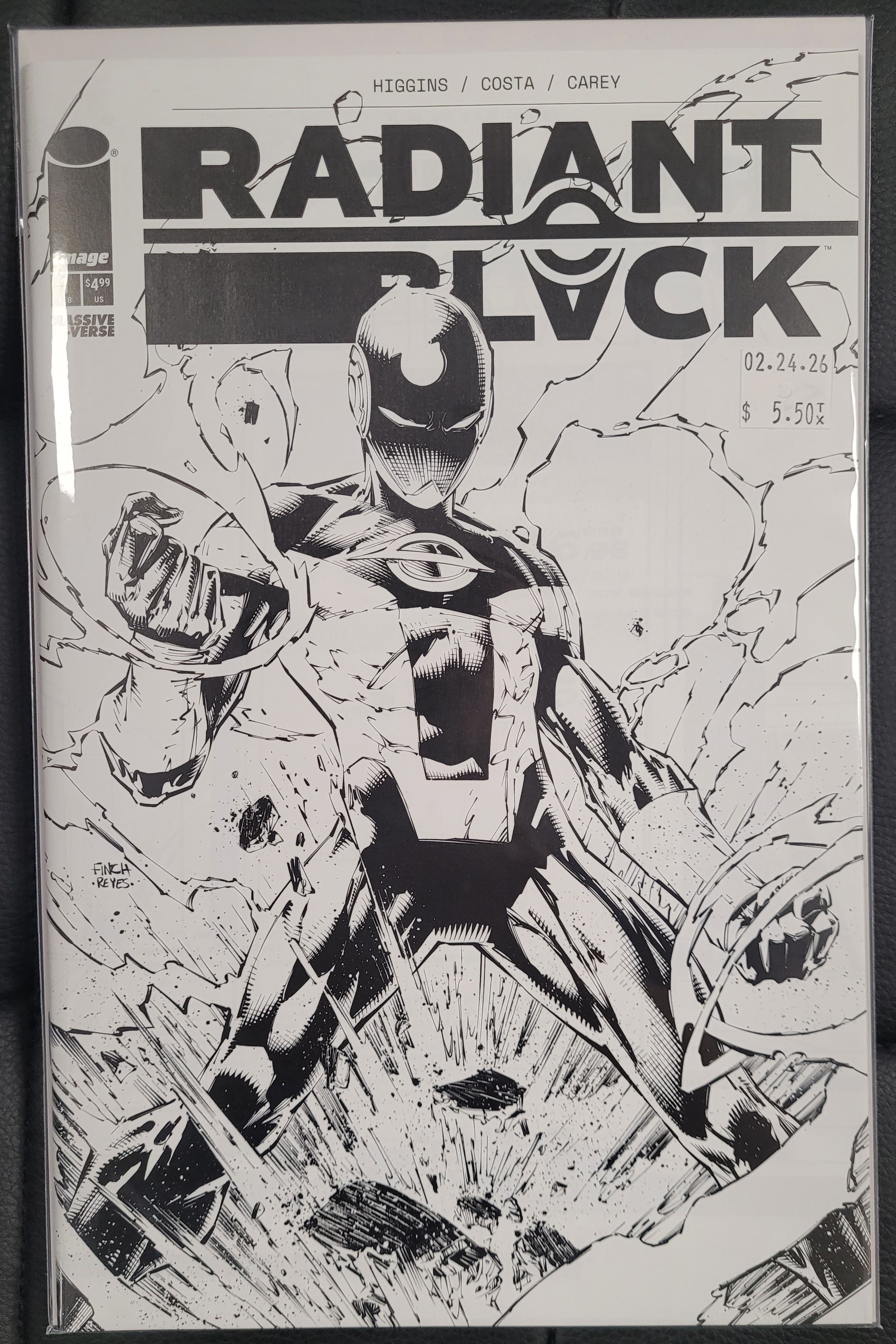 Image Radiant Black & White 1a Finch