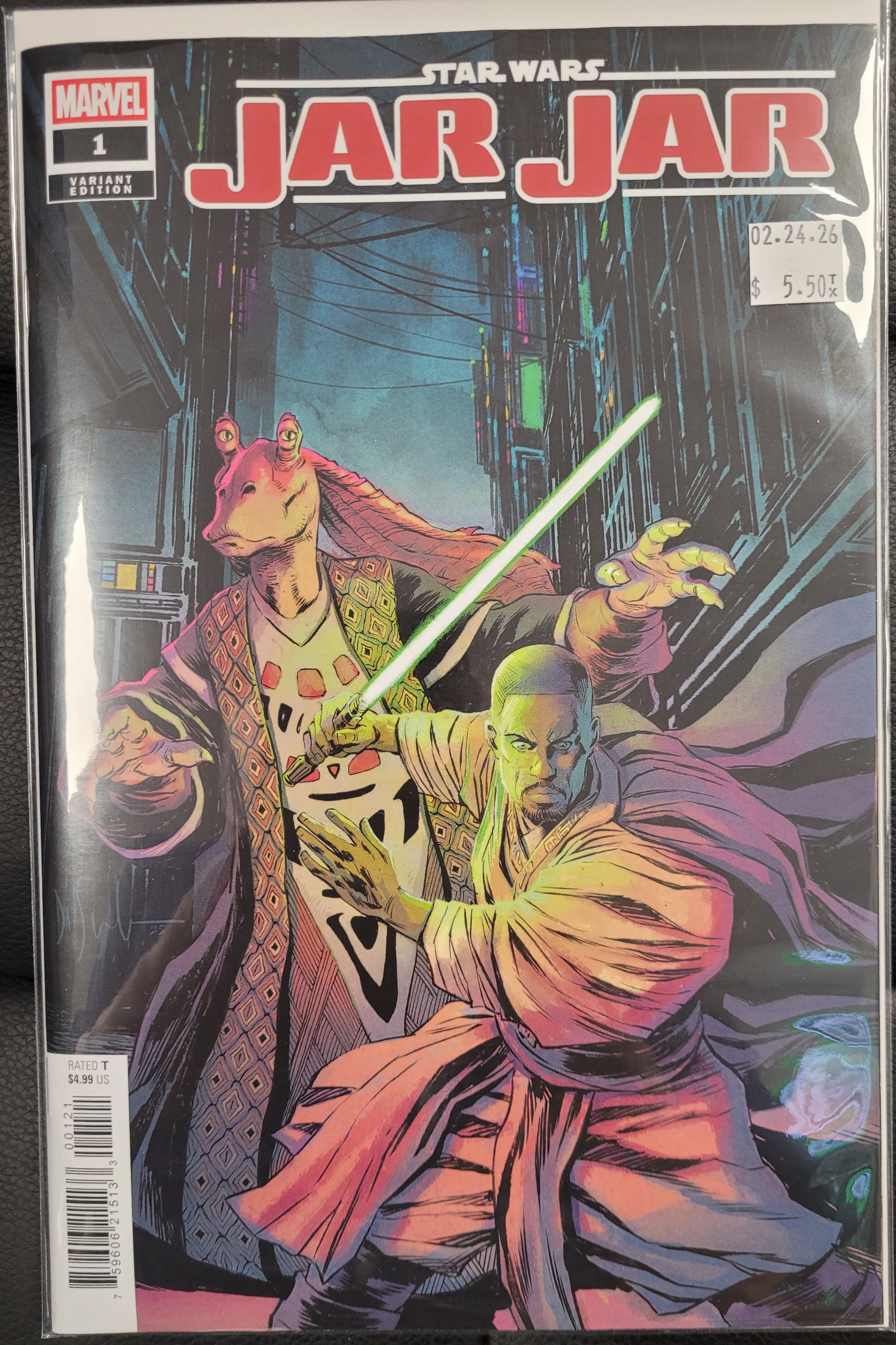 Marvel Star Wars Jar Jar 1b Wachter