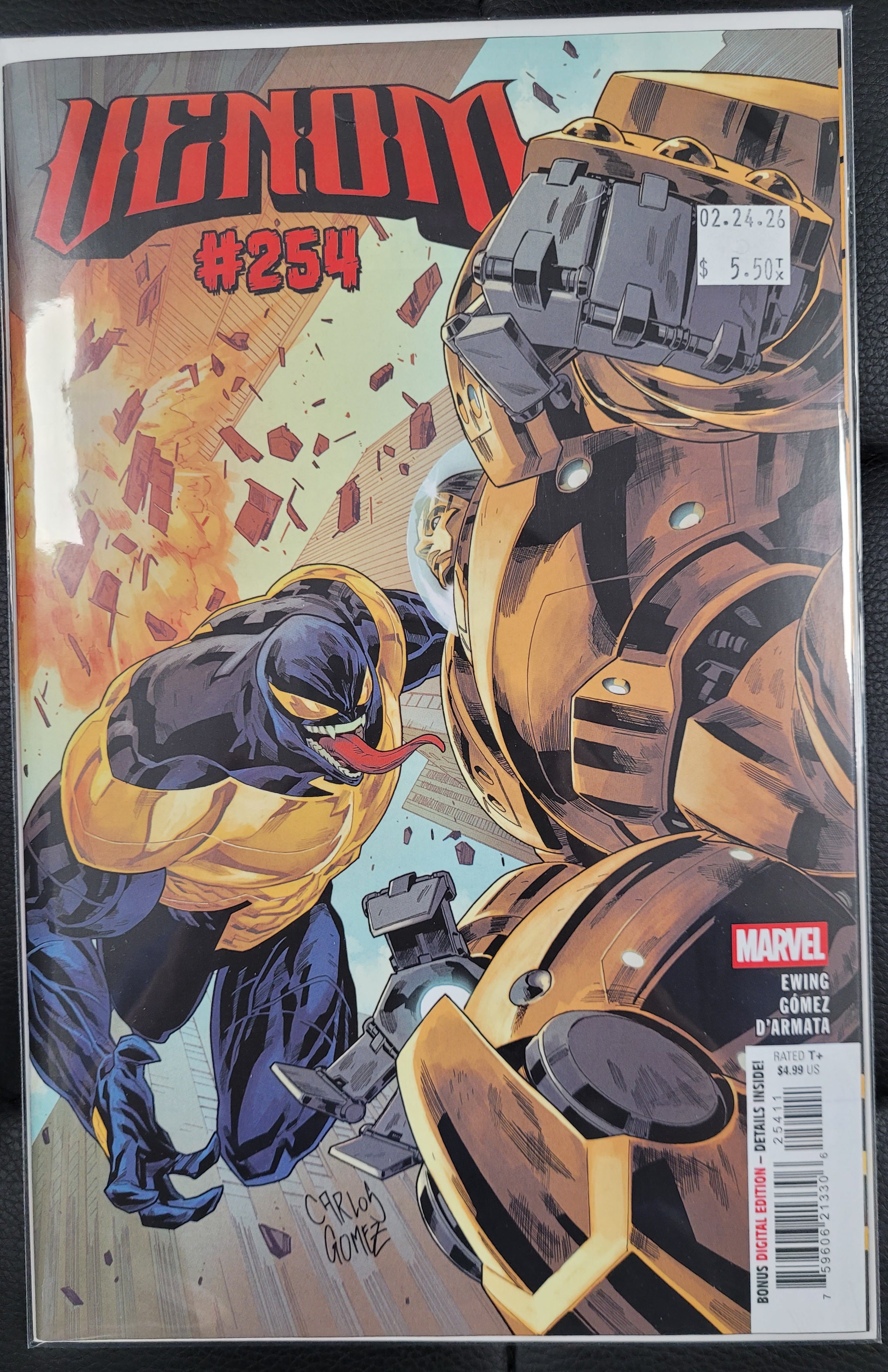Marvel Venom 254a Gomez
