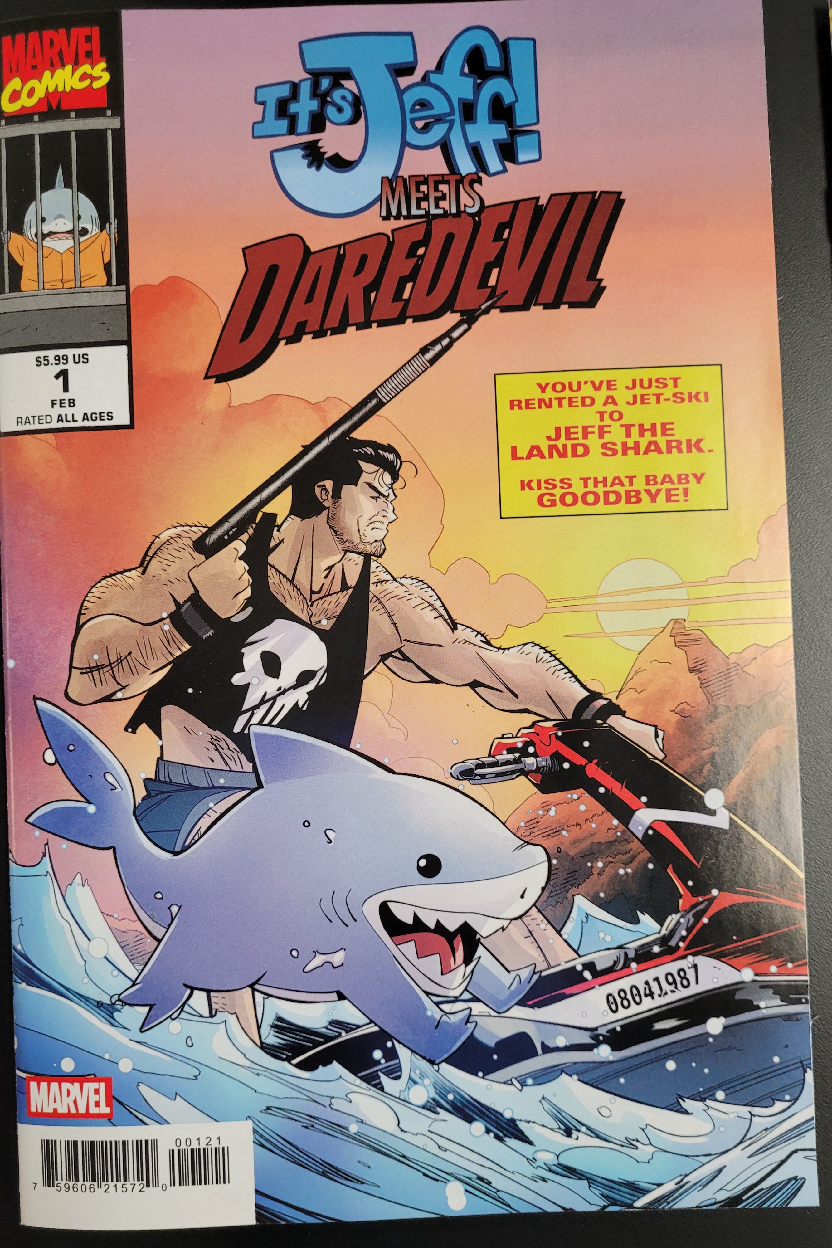 Marvel It's Jeff Meets Daredevil 1b Di Nicuolo