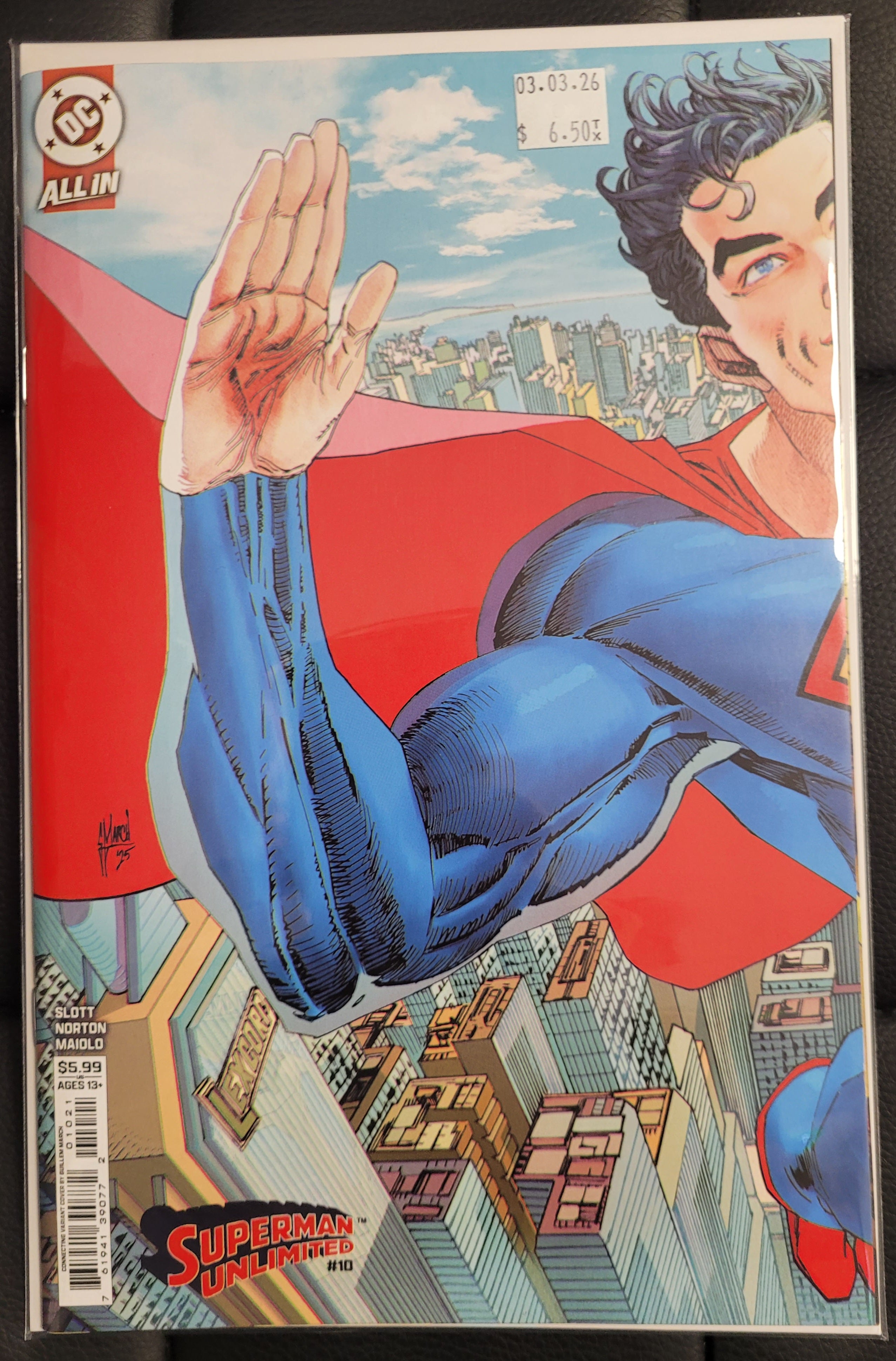 DC Superman Unlimited 10b Guillem March