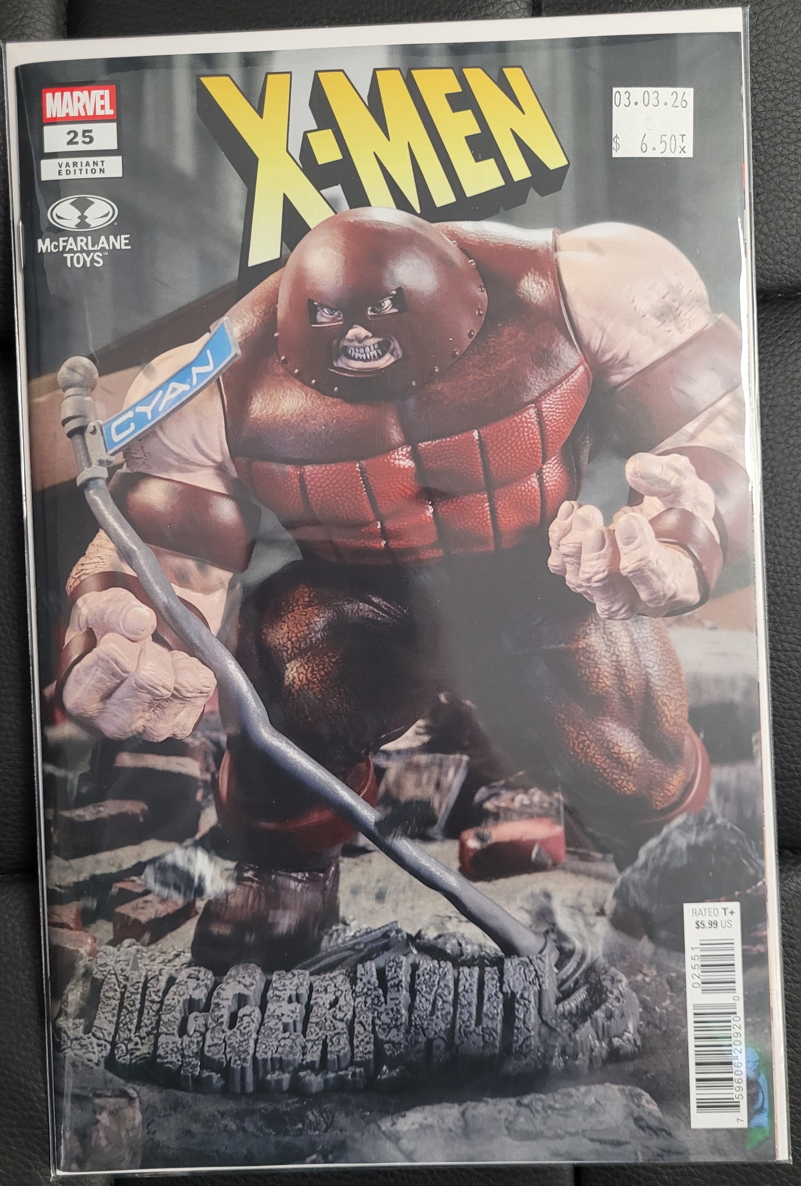 Marvel X-Men 25e McFarlane Toy