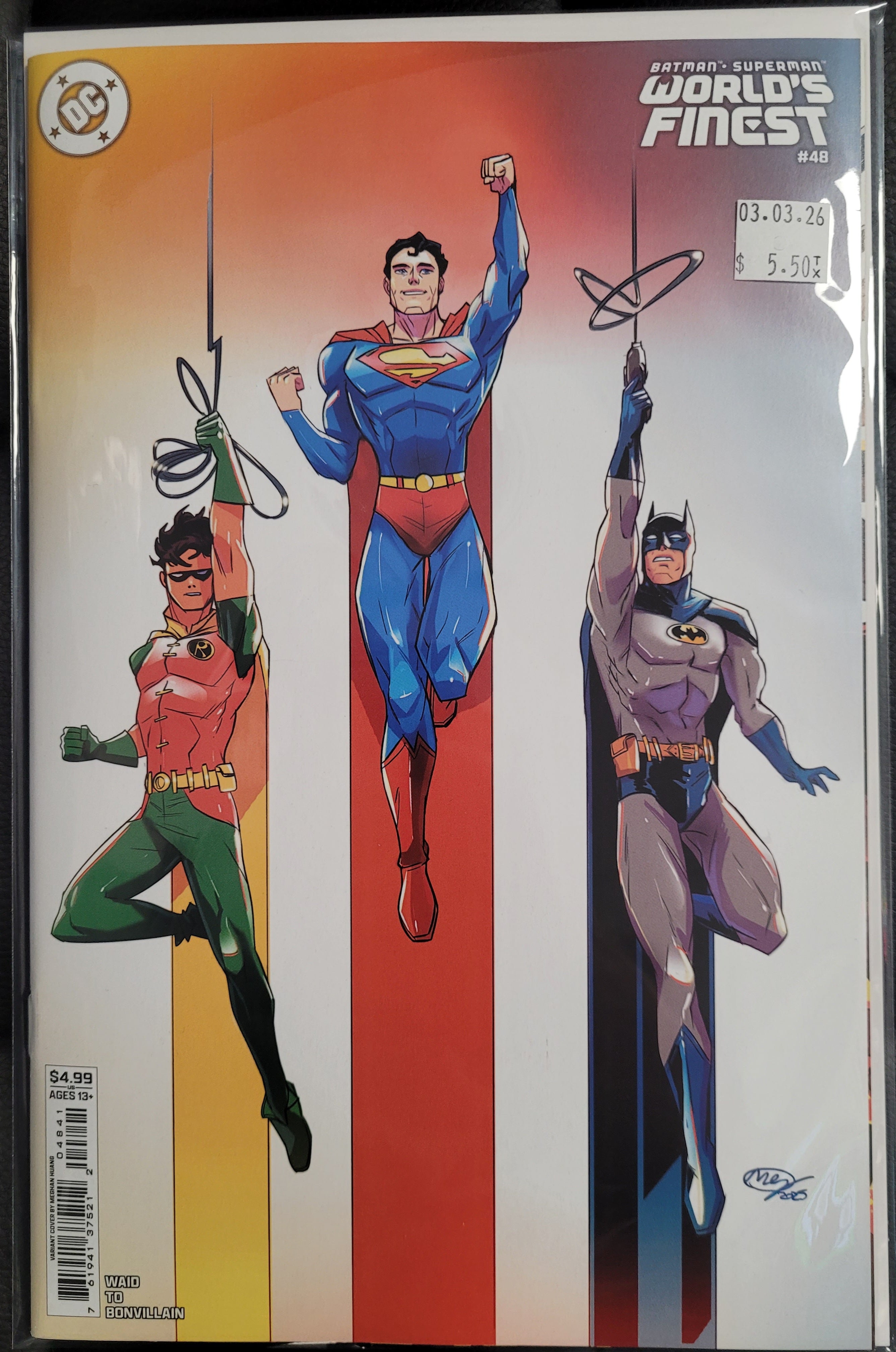 DC Batman Superman World's Finest 48d Huang