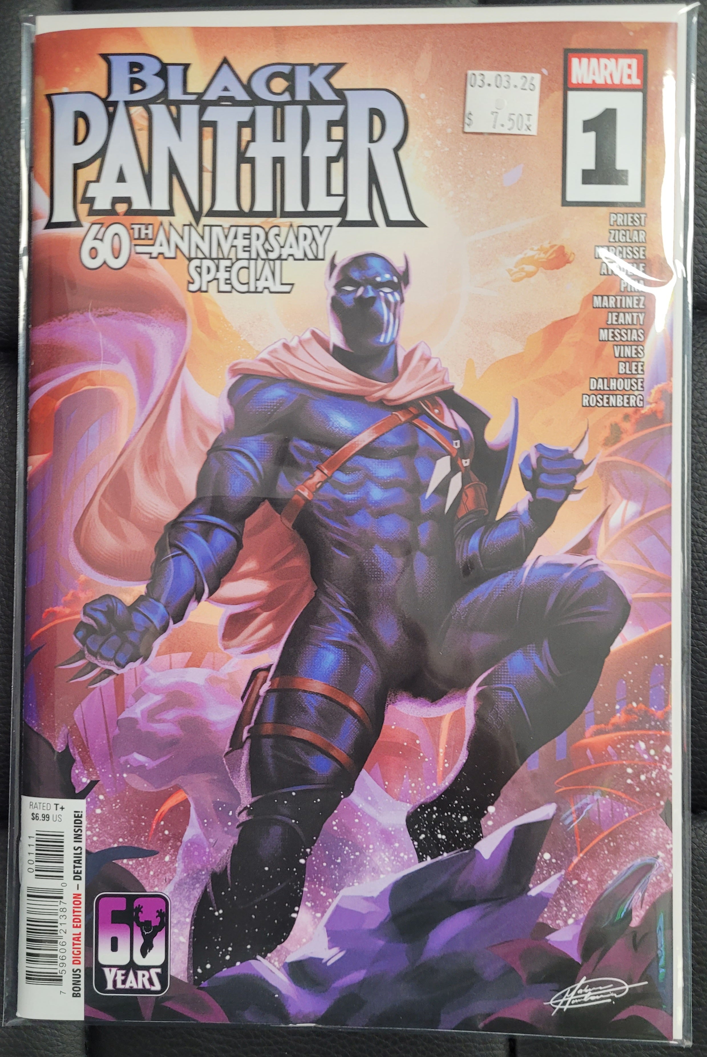 Marvel Black Panther 60th Anniversary Special 1a