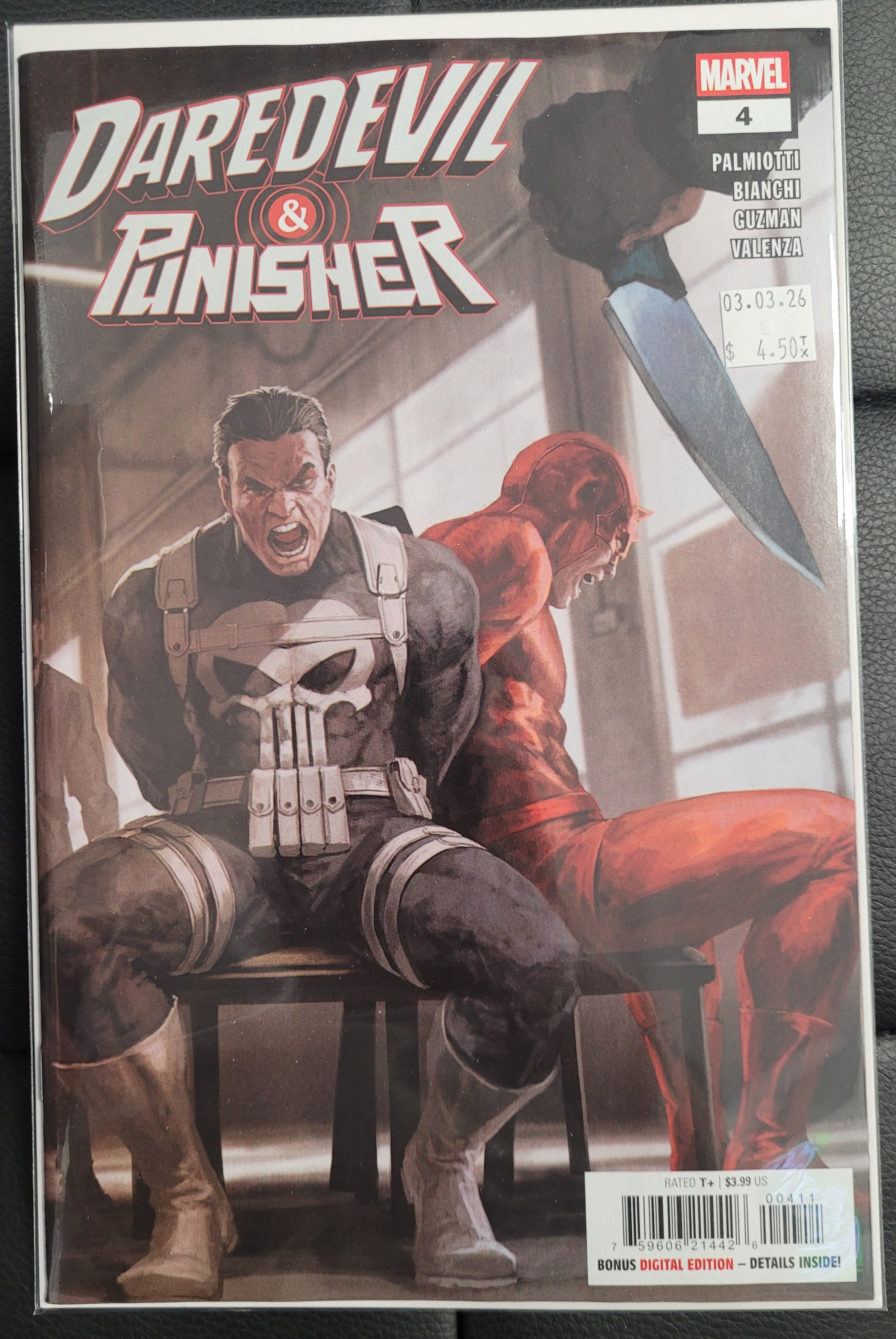 Marvel Daredevil & Punisher 4a Skan