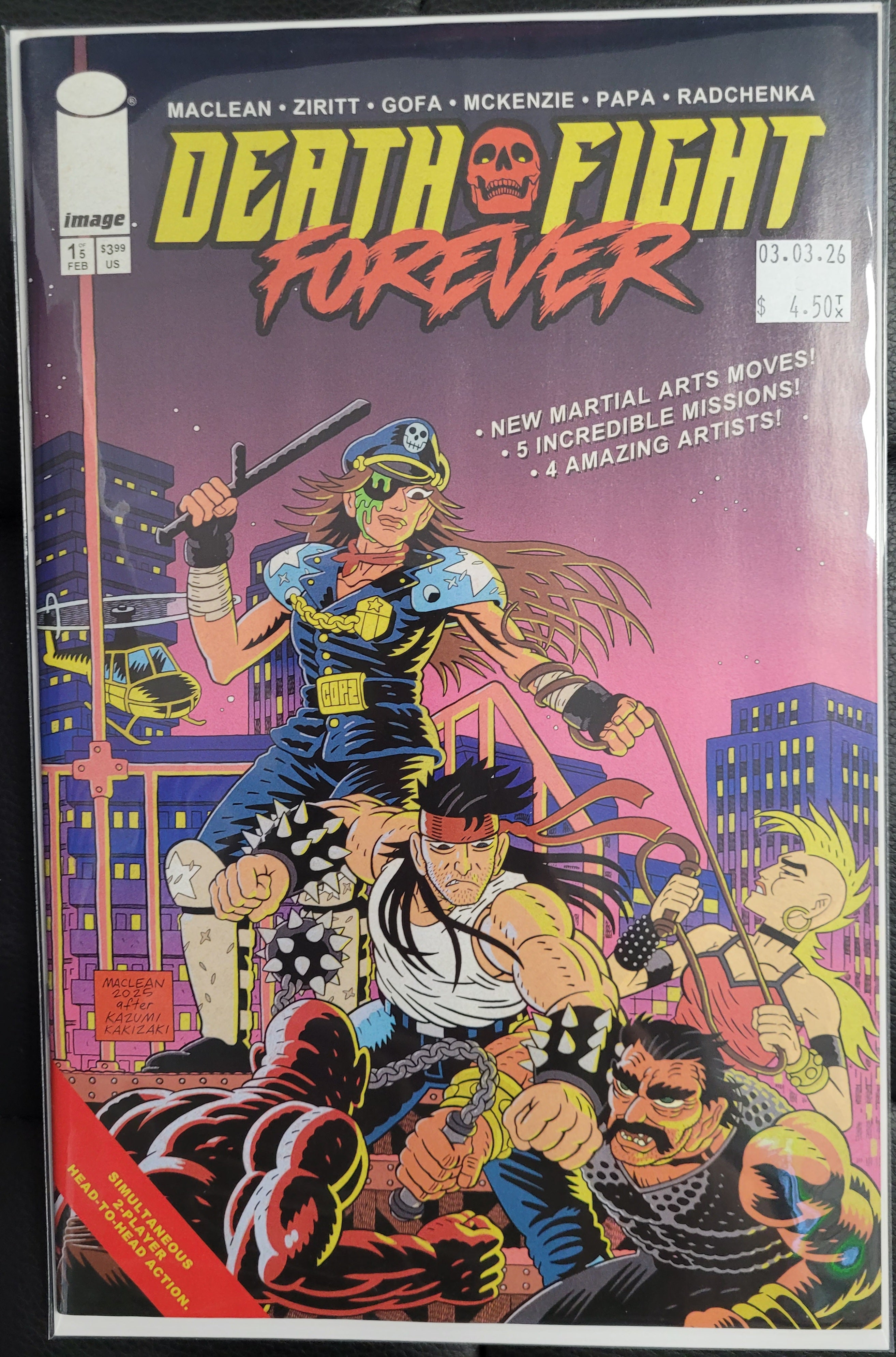 Image Death Fight Forever 1a Maclean