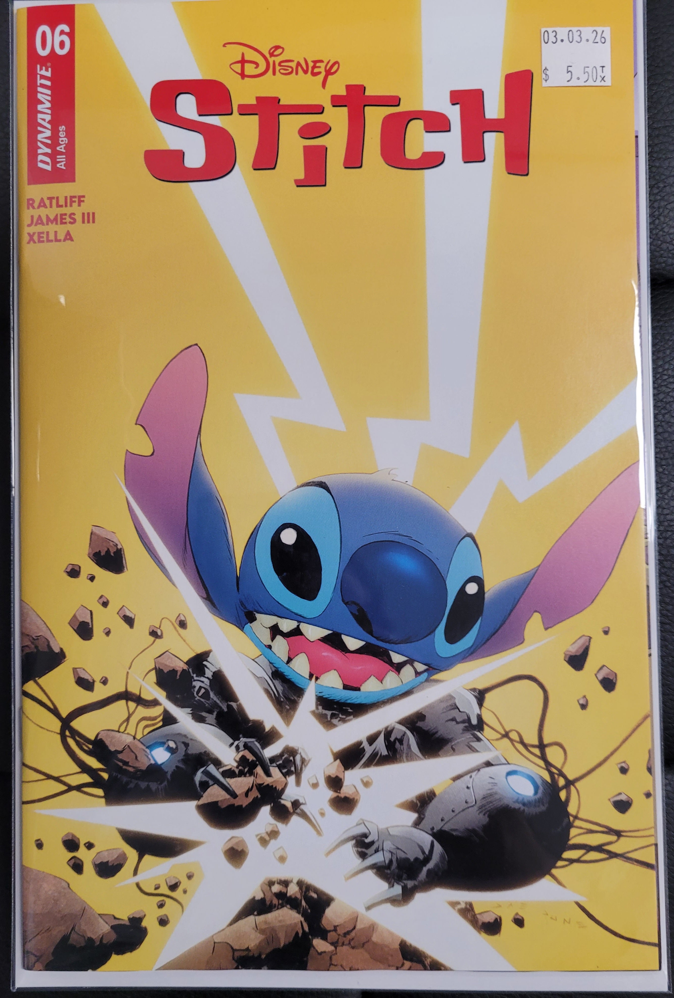 Dynamite Disney Stitch 6b