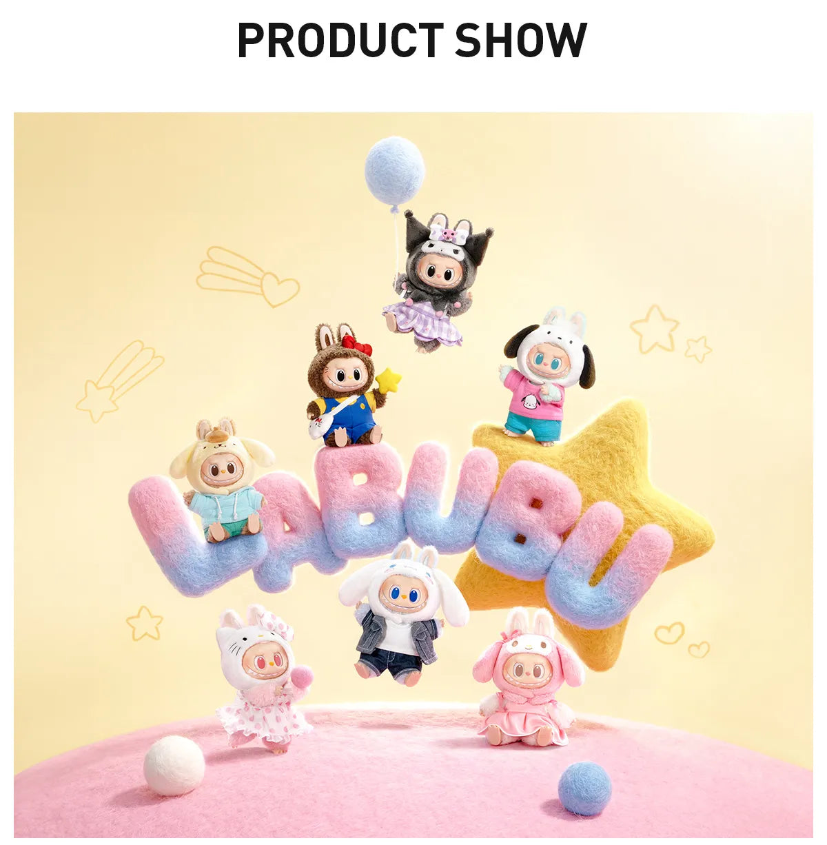 Pop Mart Labubu x Sanrio Hello Kitty and Friends Series Blind Box