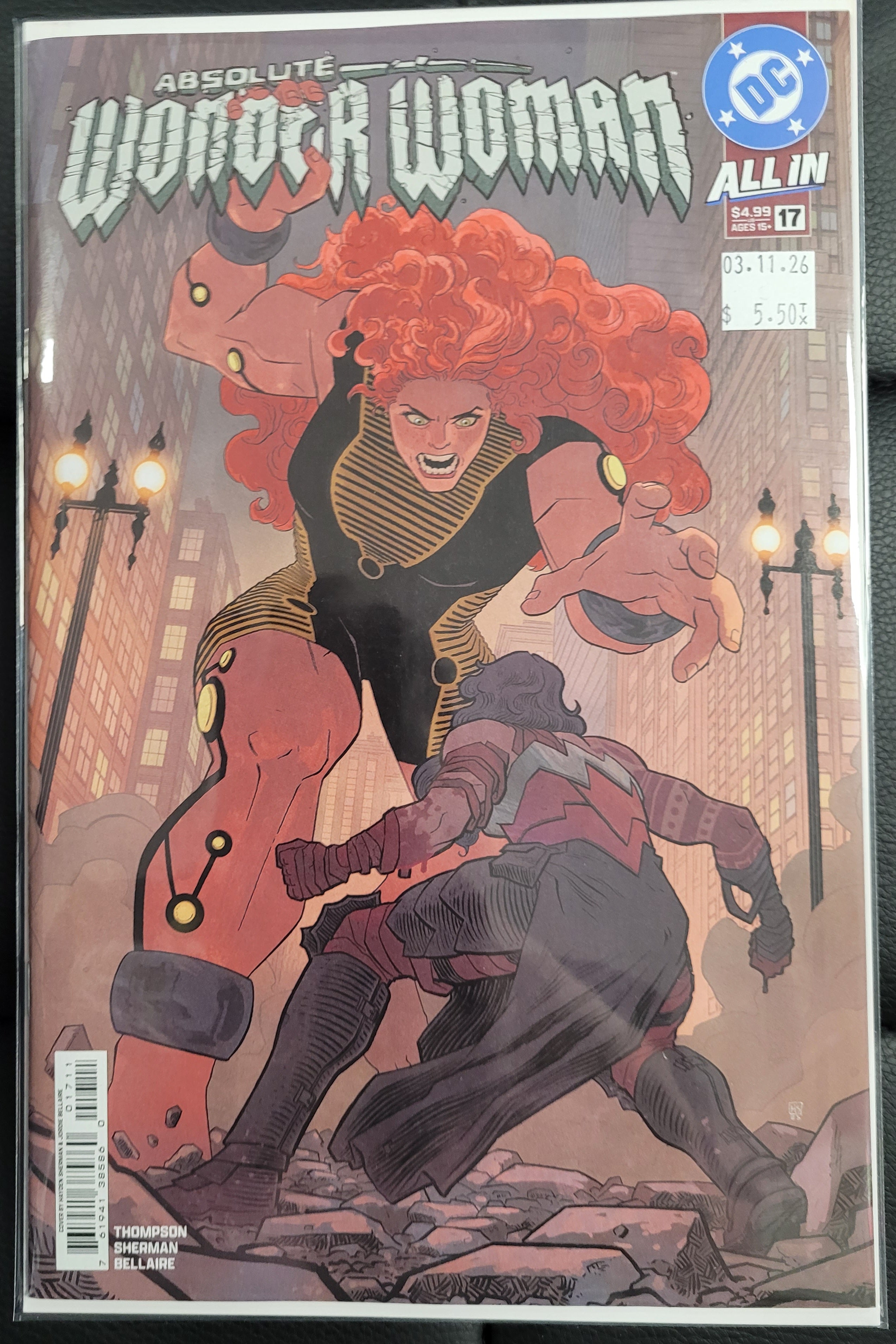 DC Absolute Wonder Woman 17a Sherman & Bellaire