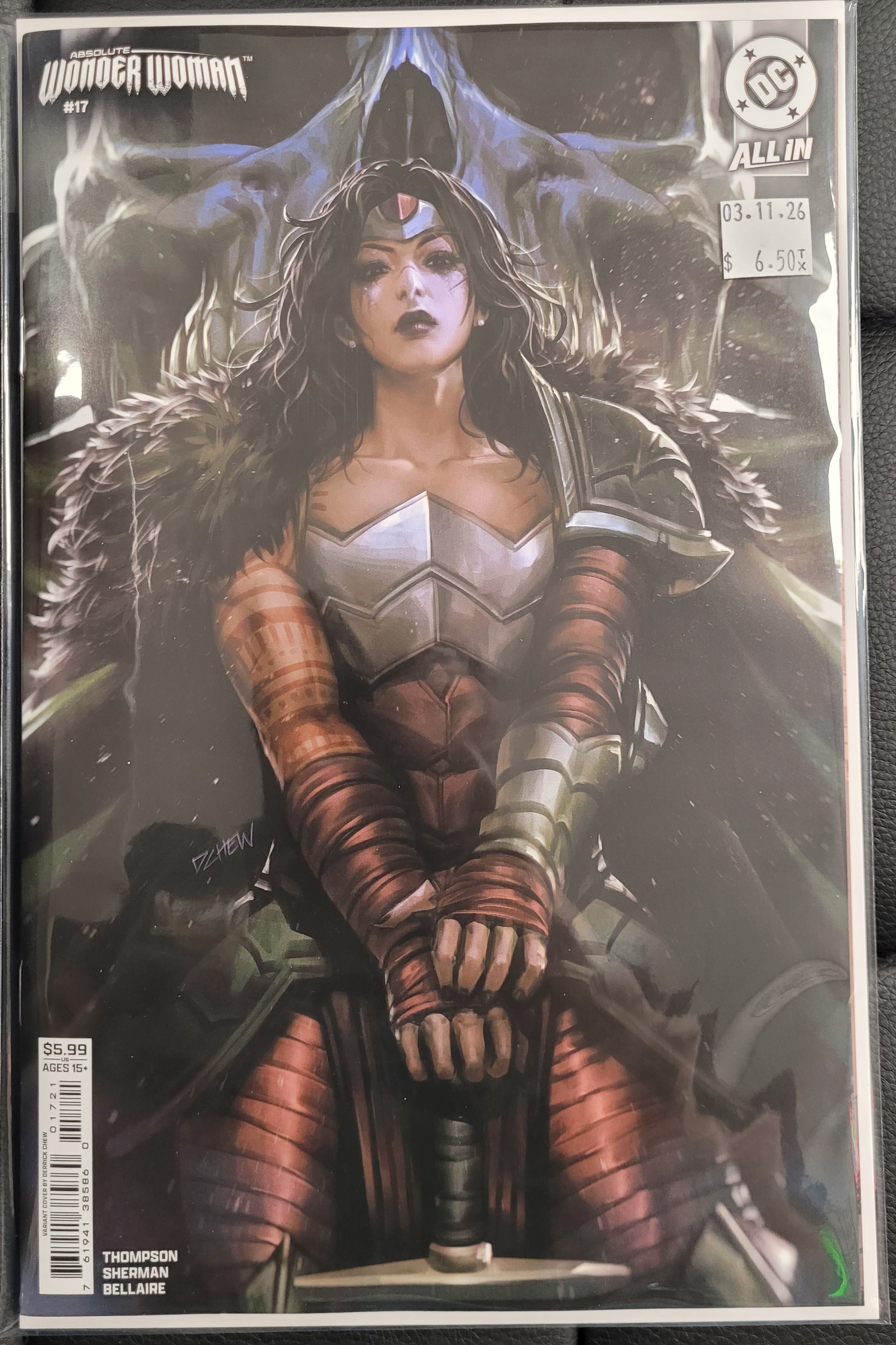 DC Absolute Wonder Woman 17b Derrick Chew