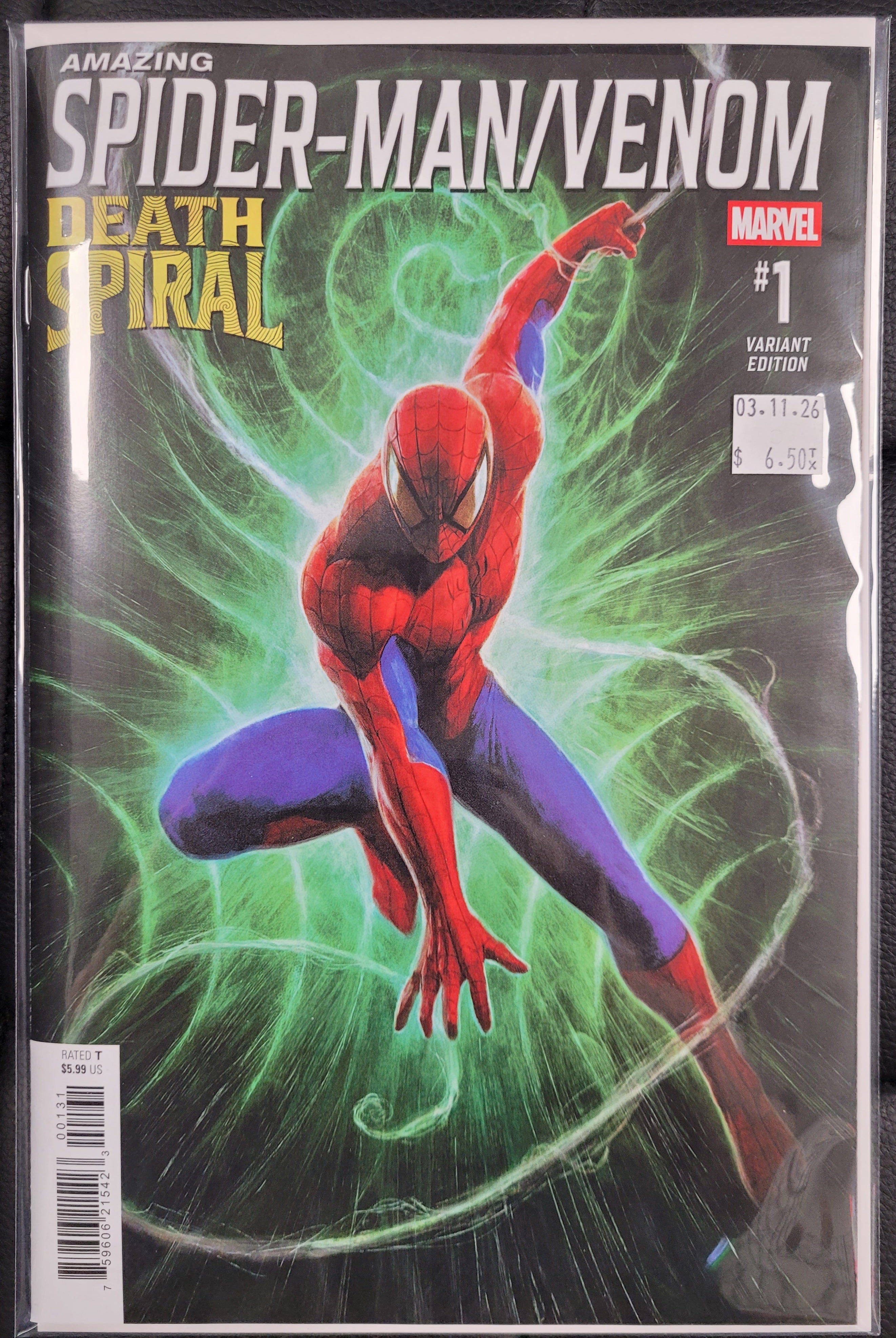 Marvel Amazing Spider-Man/Venom Death Spiral 1c