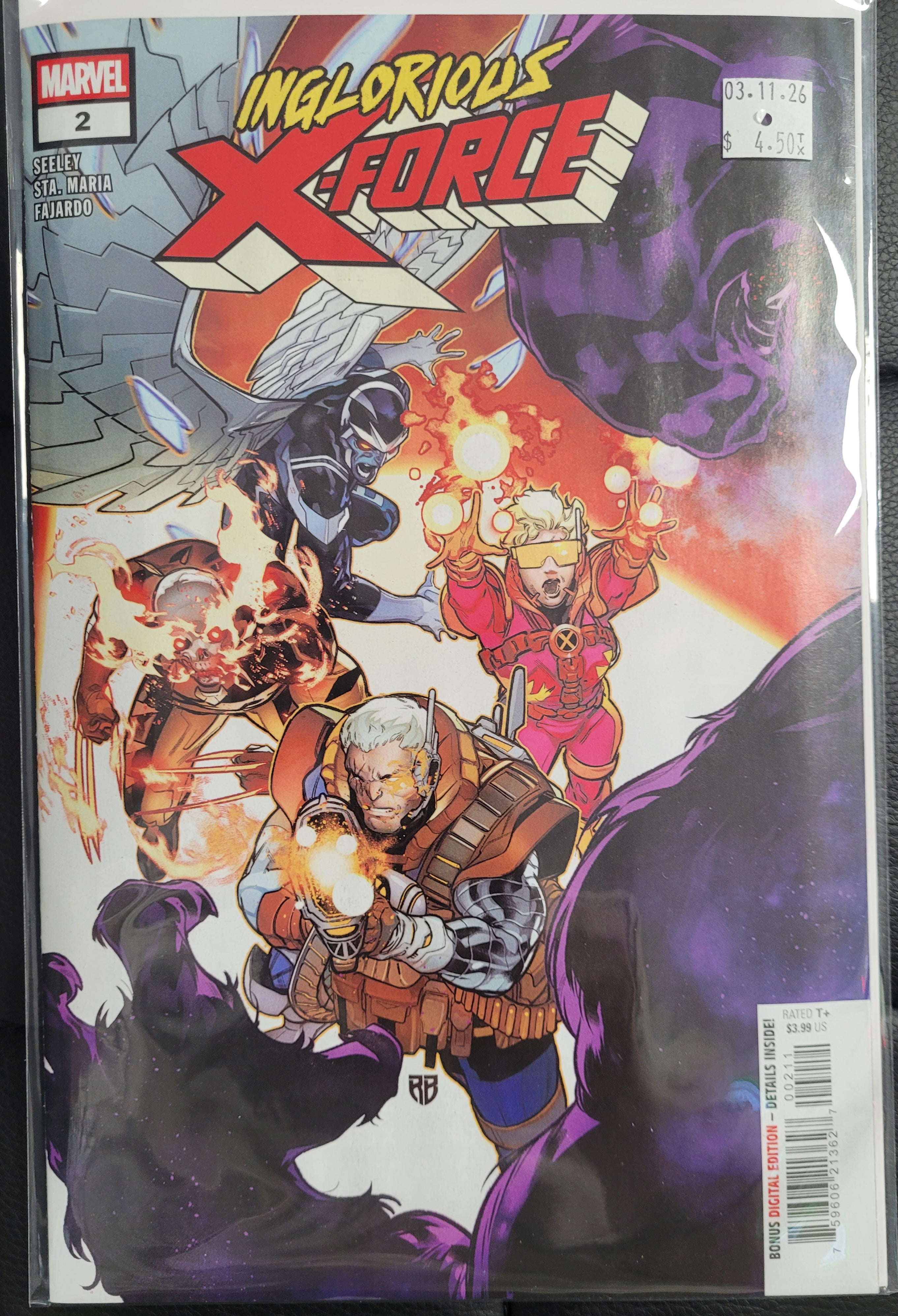 Marvel Inglorious X-Force 2a