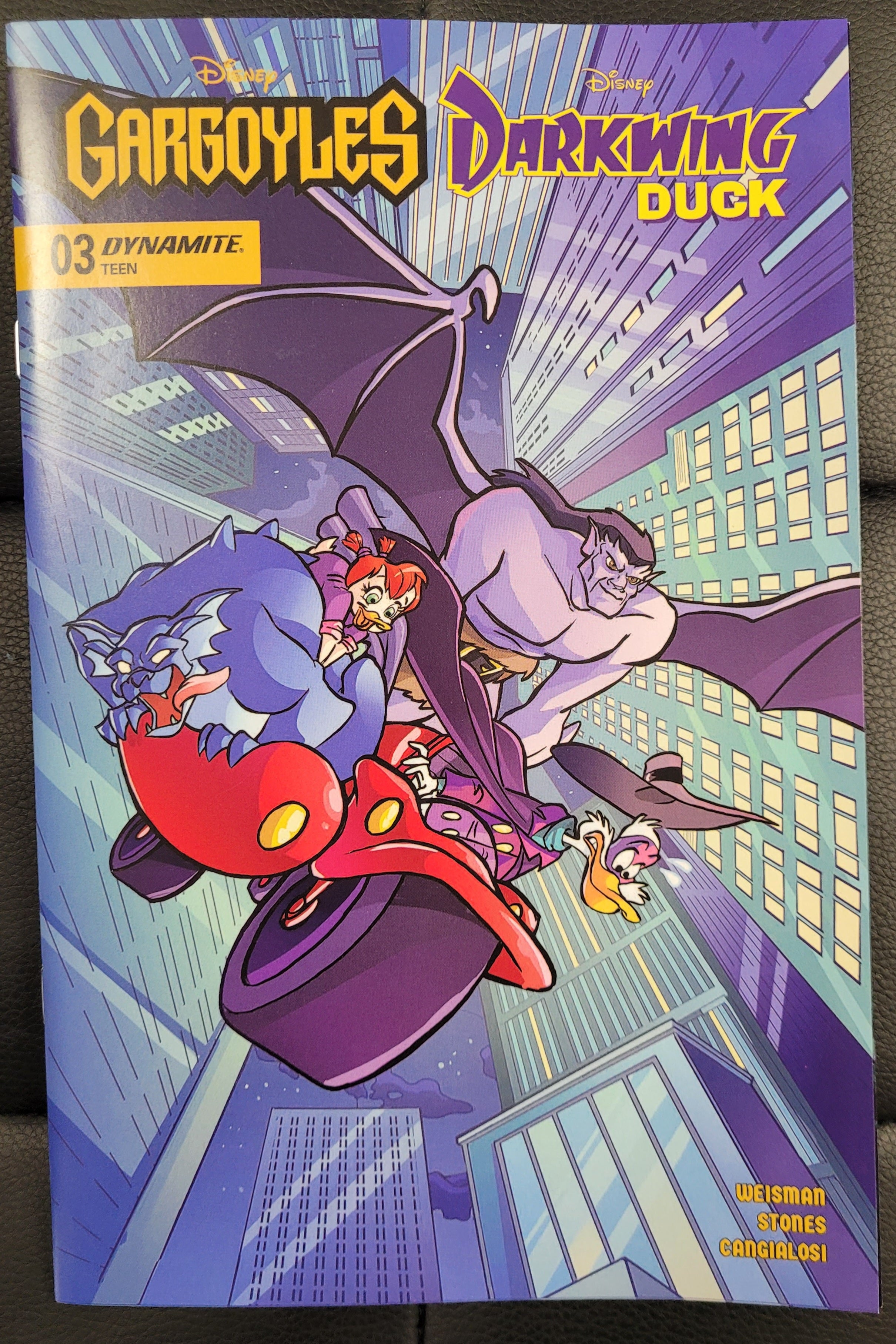 Dynamite Disney Gargoyles Darkwing Duck 3a Stones