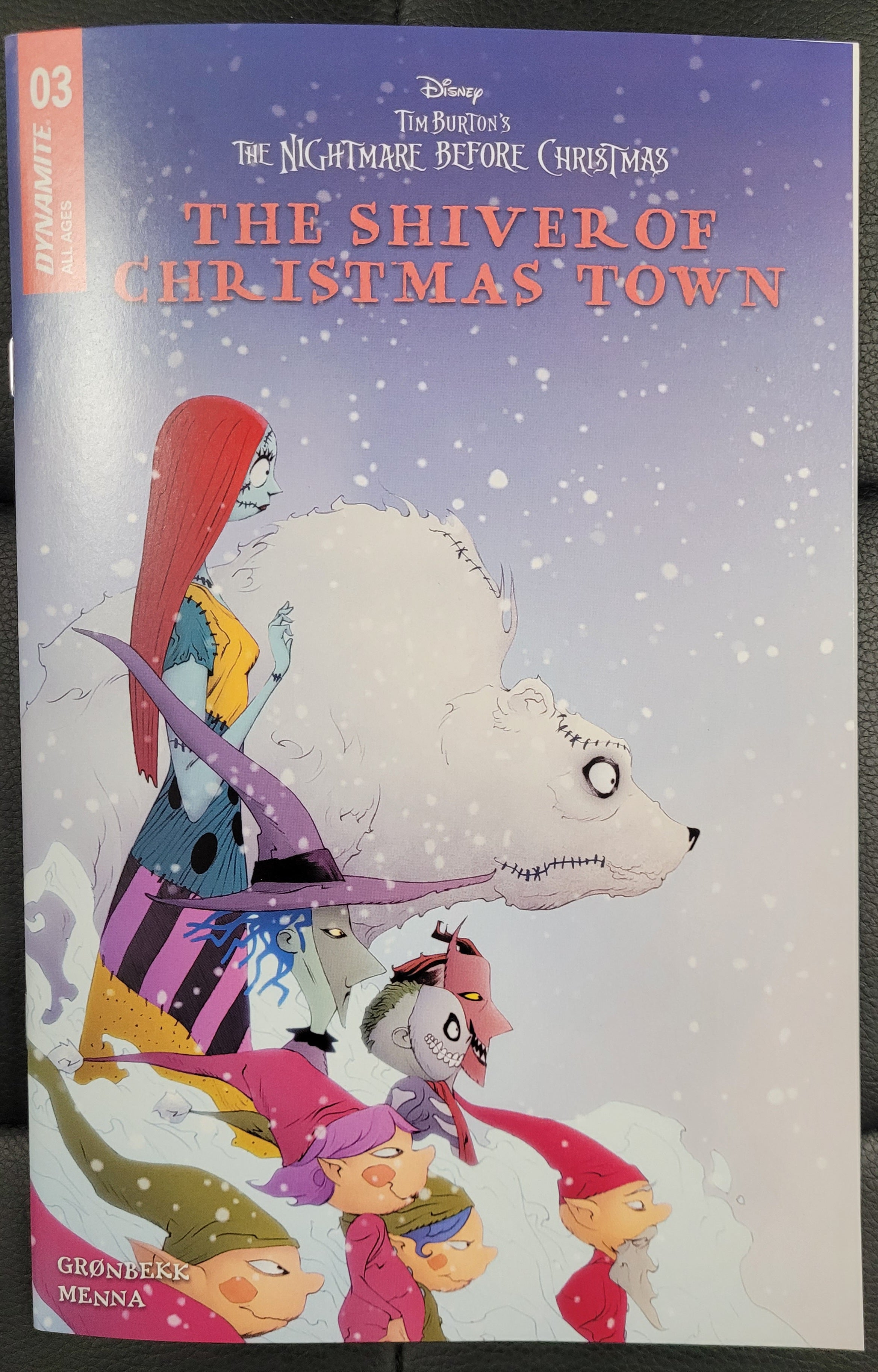 Dynamite Disney NBX The Shiver of Christmas Town 3a Jae Lee