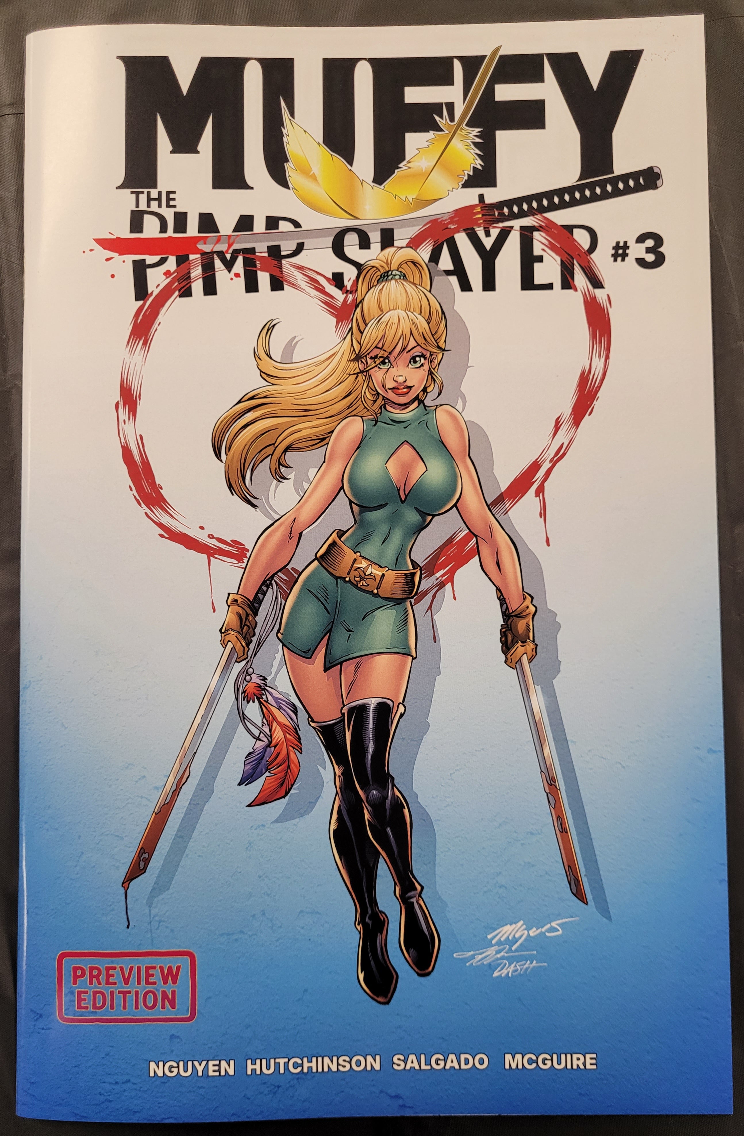 Muffy the Pimp Slayer 3 Preview Edition Legends James Meyers Trade Dress