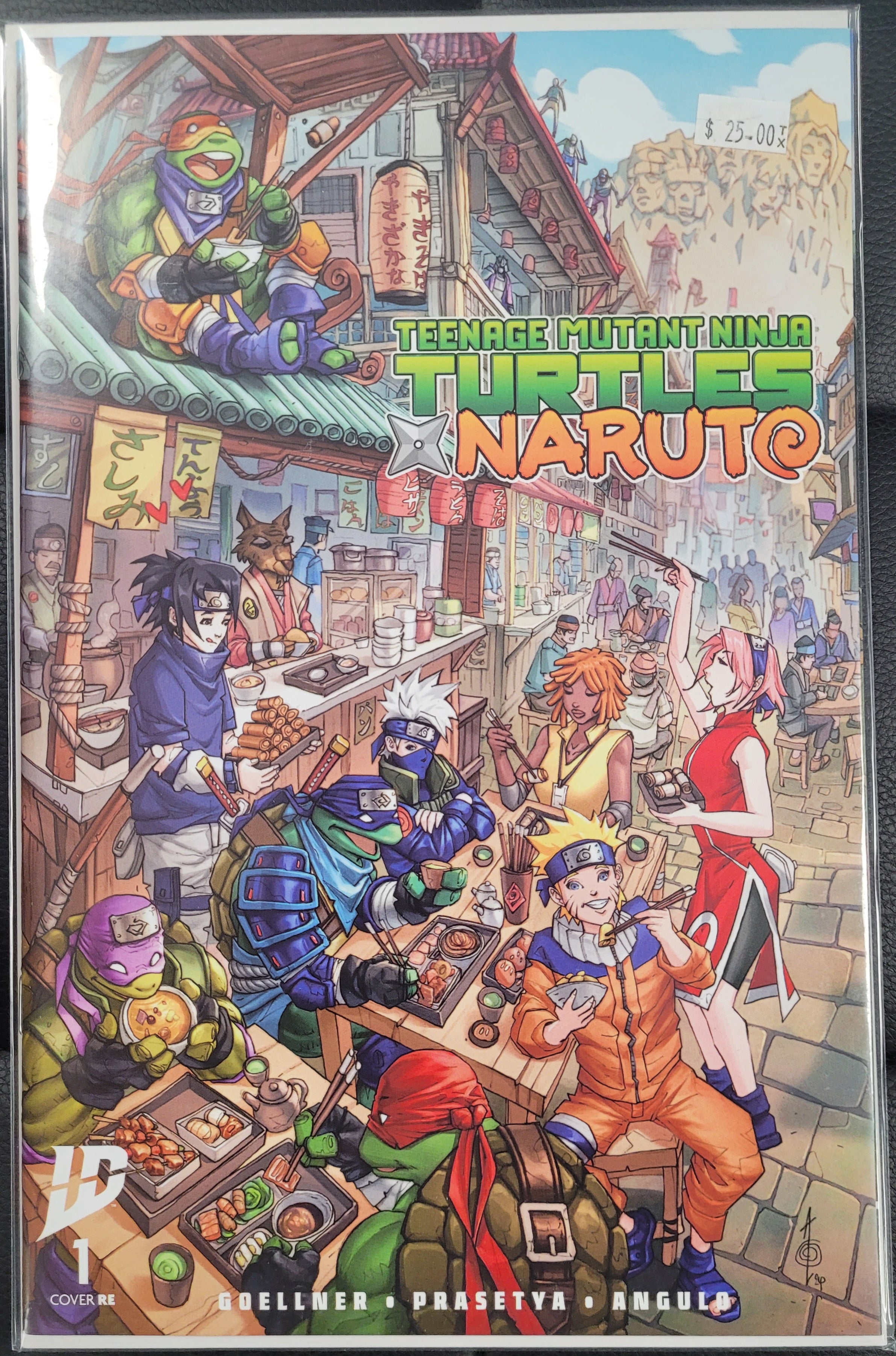 IDW TMNT Naruto #1 Alan Quah Trade Dress Exclusive