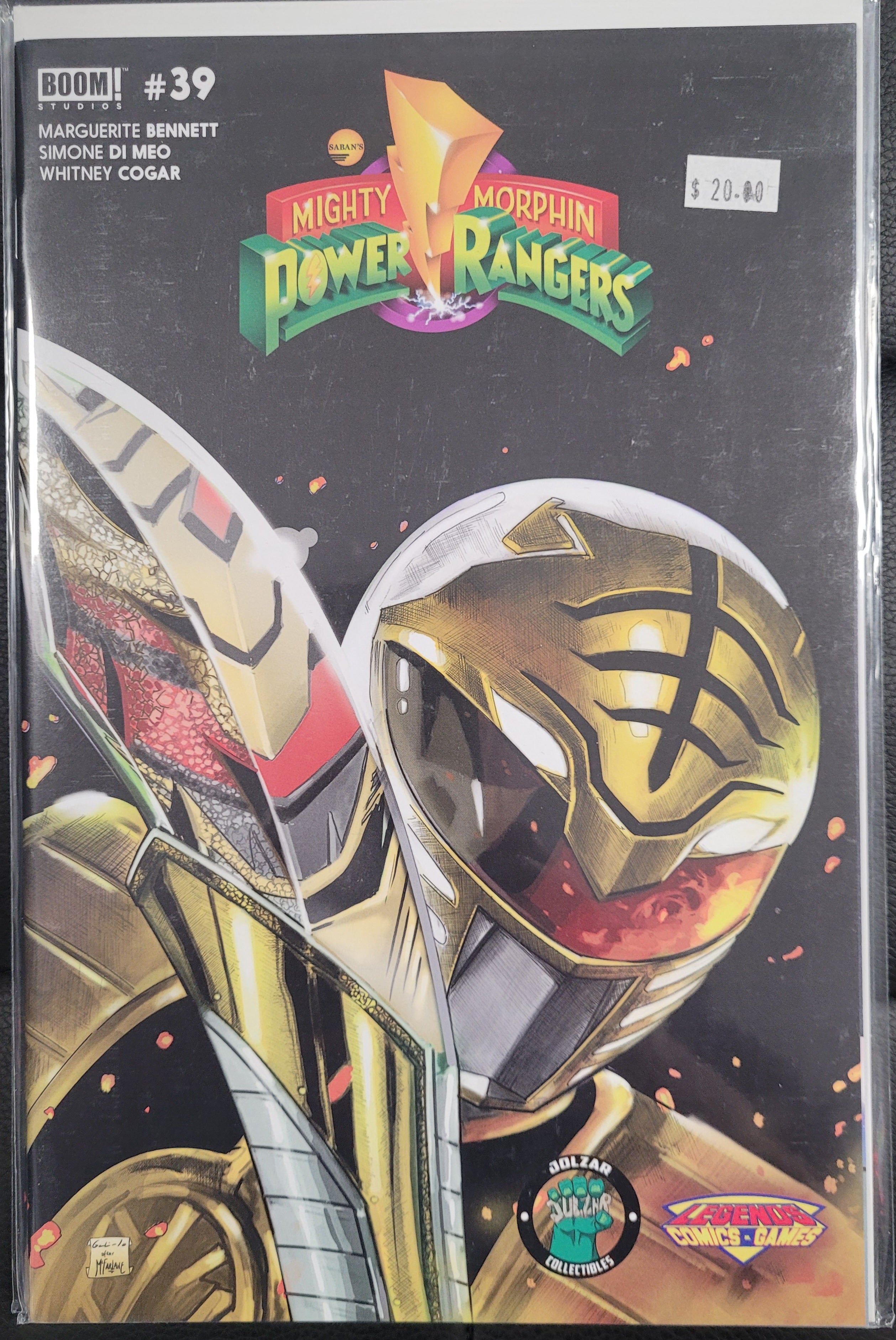 Boom Mighty Morphin Power Rangers #39 Diego Galindo Exclusive Hulk 340 Homage