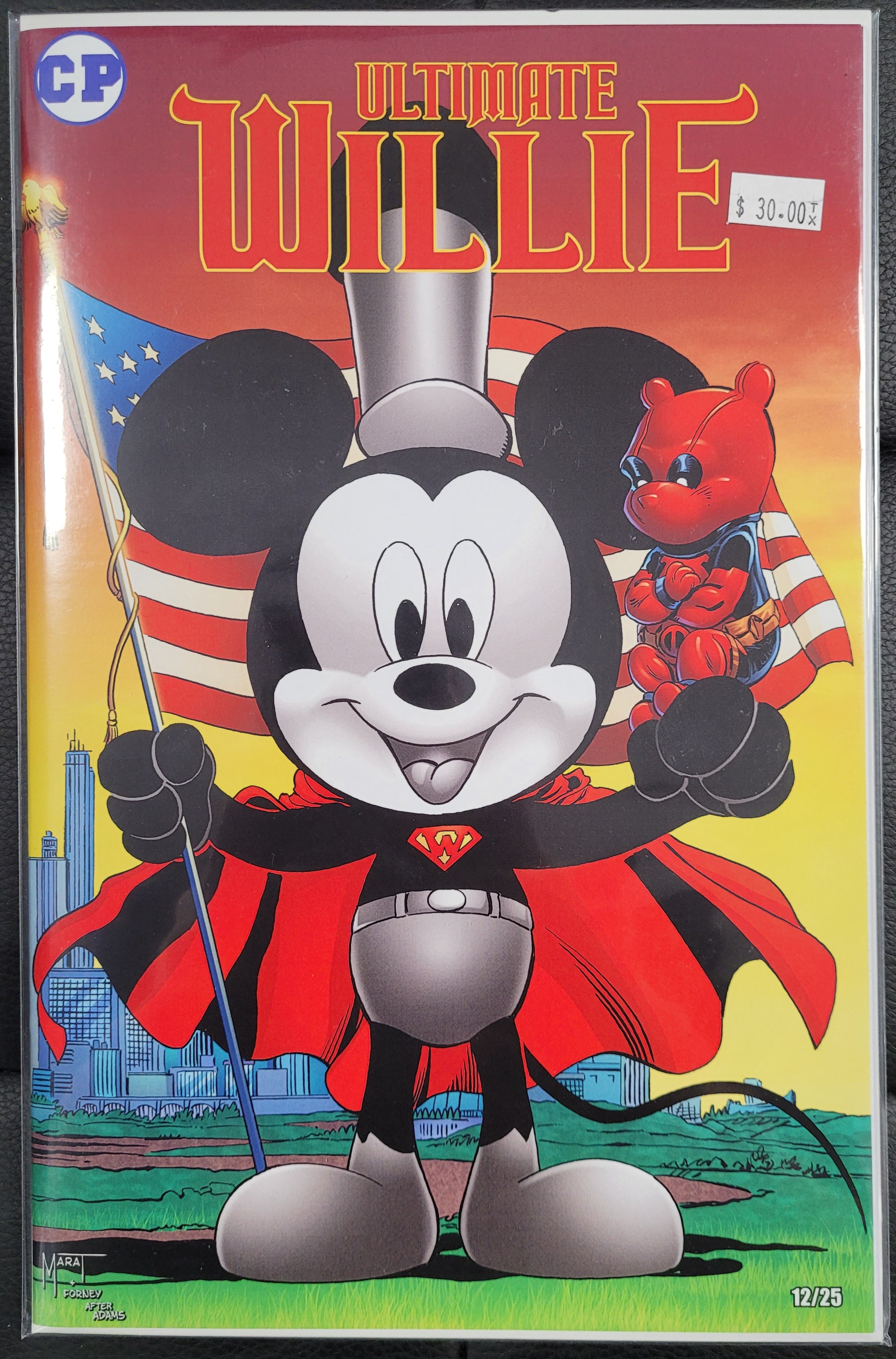 Ultimate Willie Action 1000 Homage/Legends NYCC 2024 Exclusive Trade Dress Version