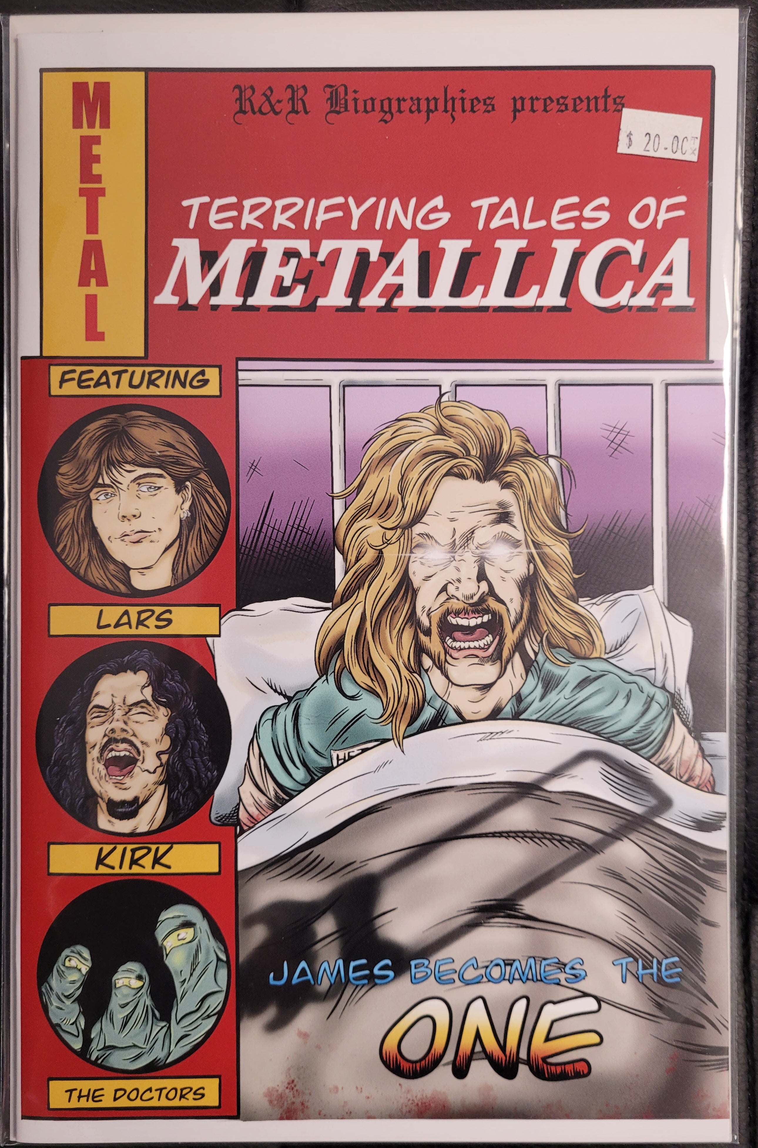 Ten Ton Press Metallica James Myers/Legends NYCC 2025 Exclusive Trade Dress Version