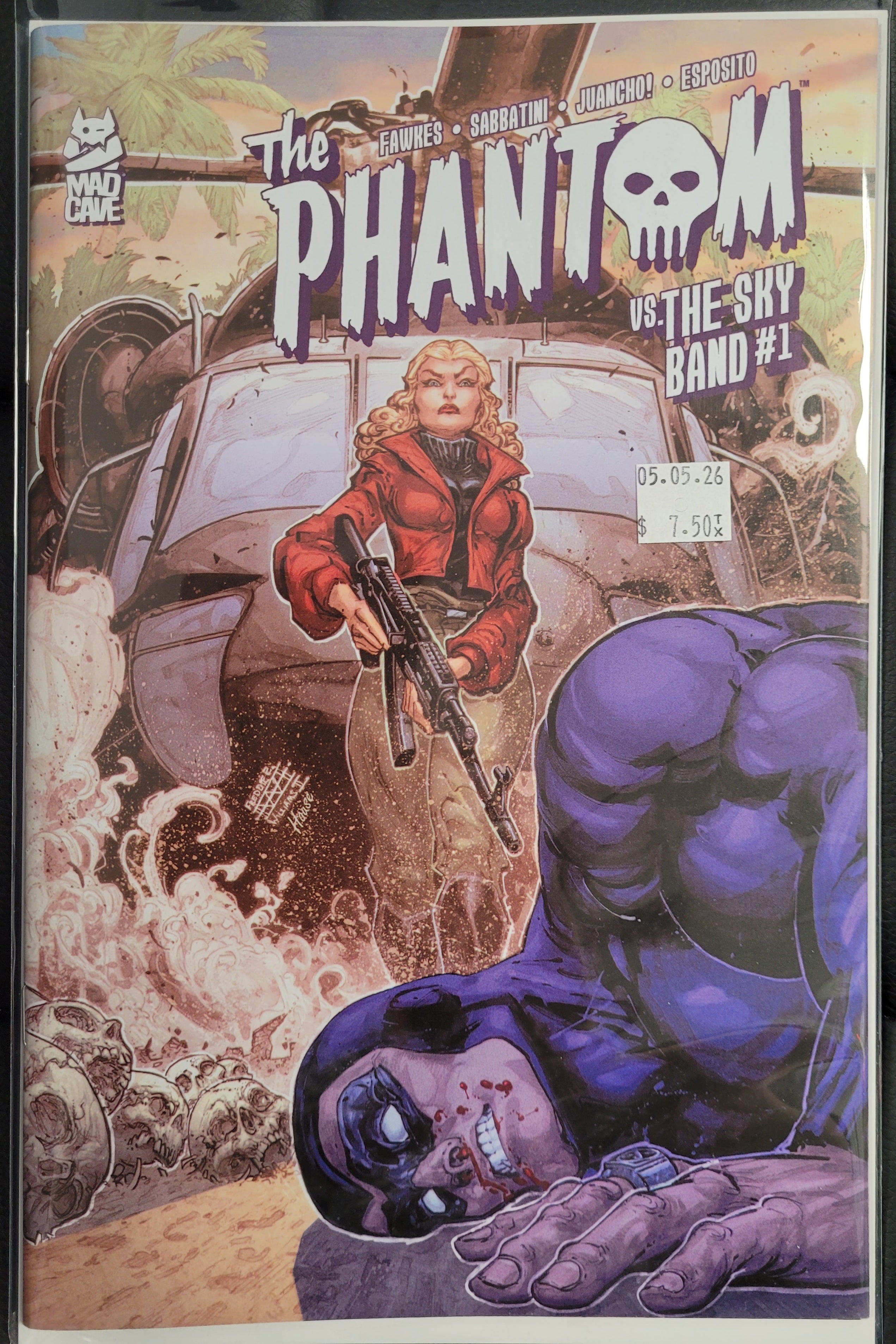 Mad Cave The Phantom vs The Sky Band 1a Sabbatini