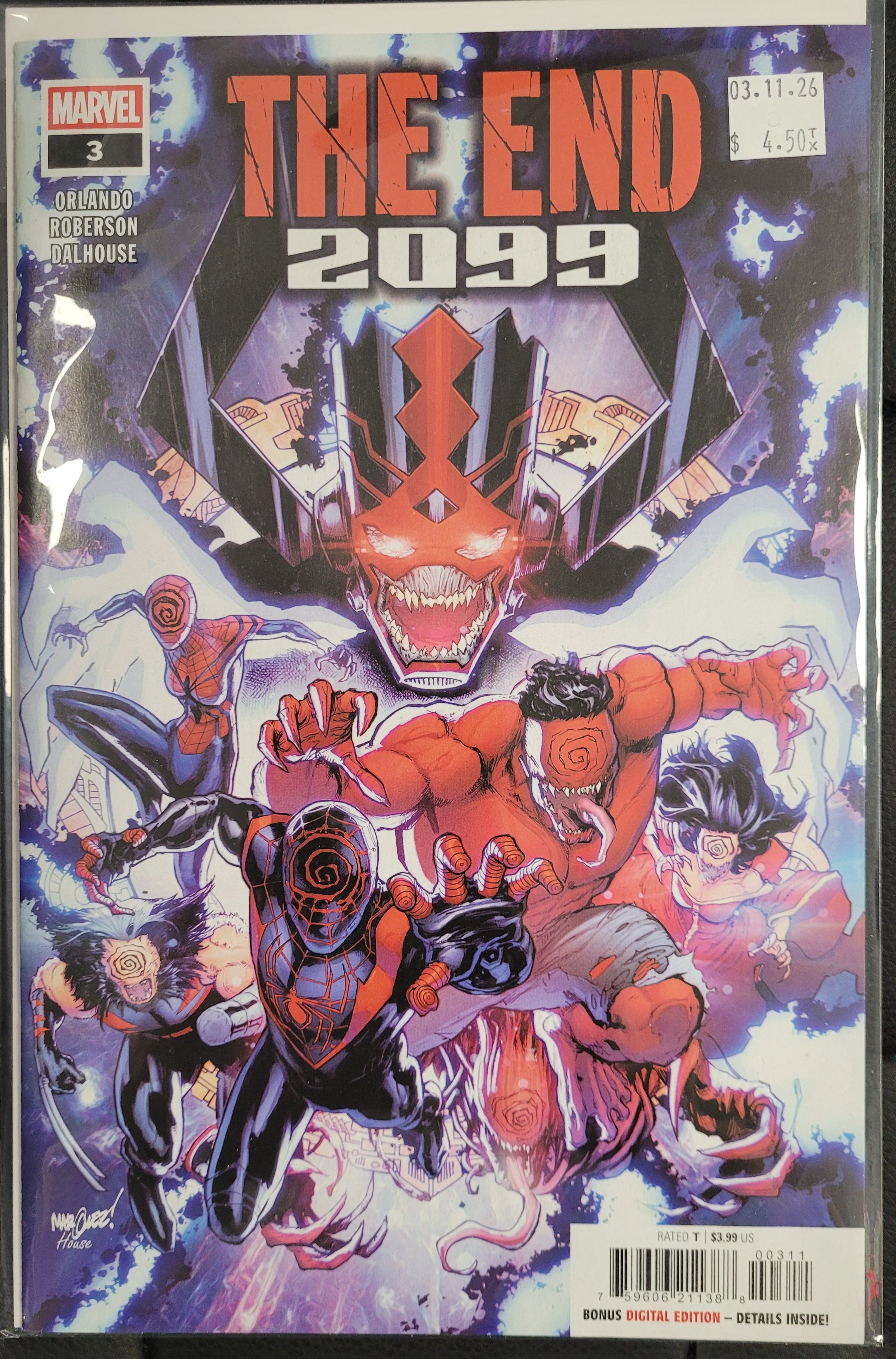 Marvel The End 2099 3a Marquez