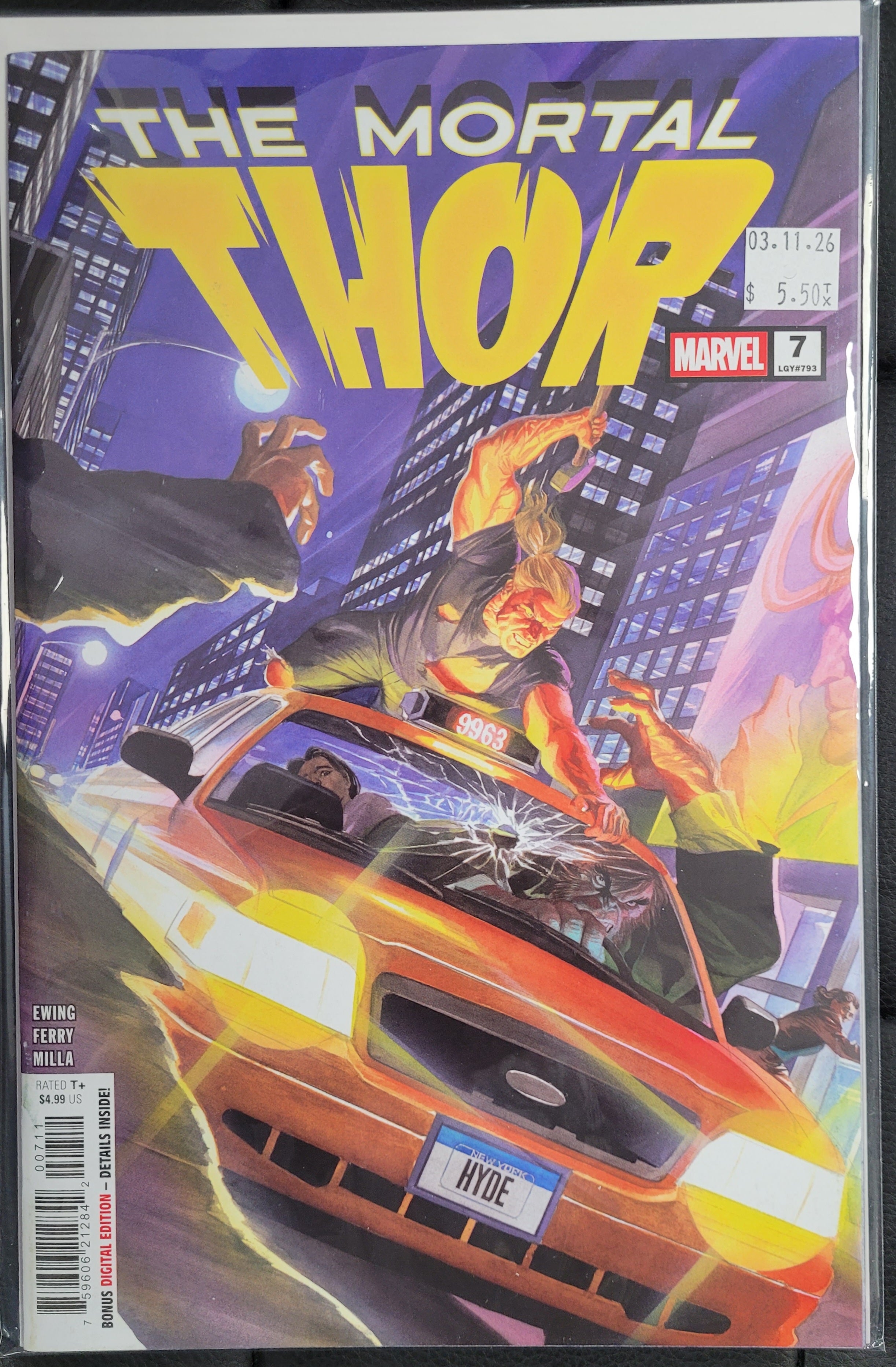Marvel Mortal Thor 7a Ross