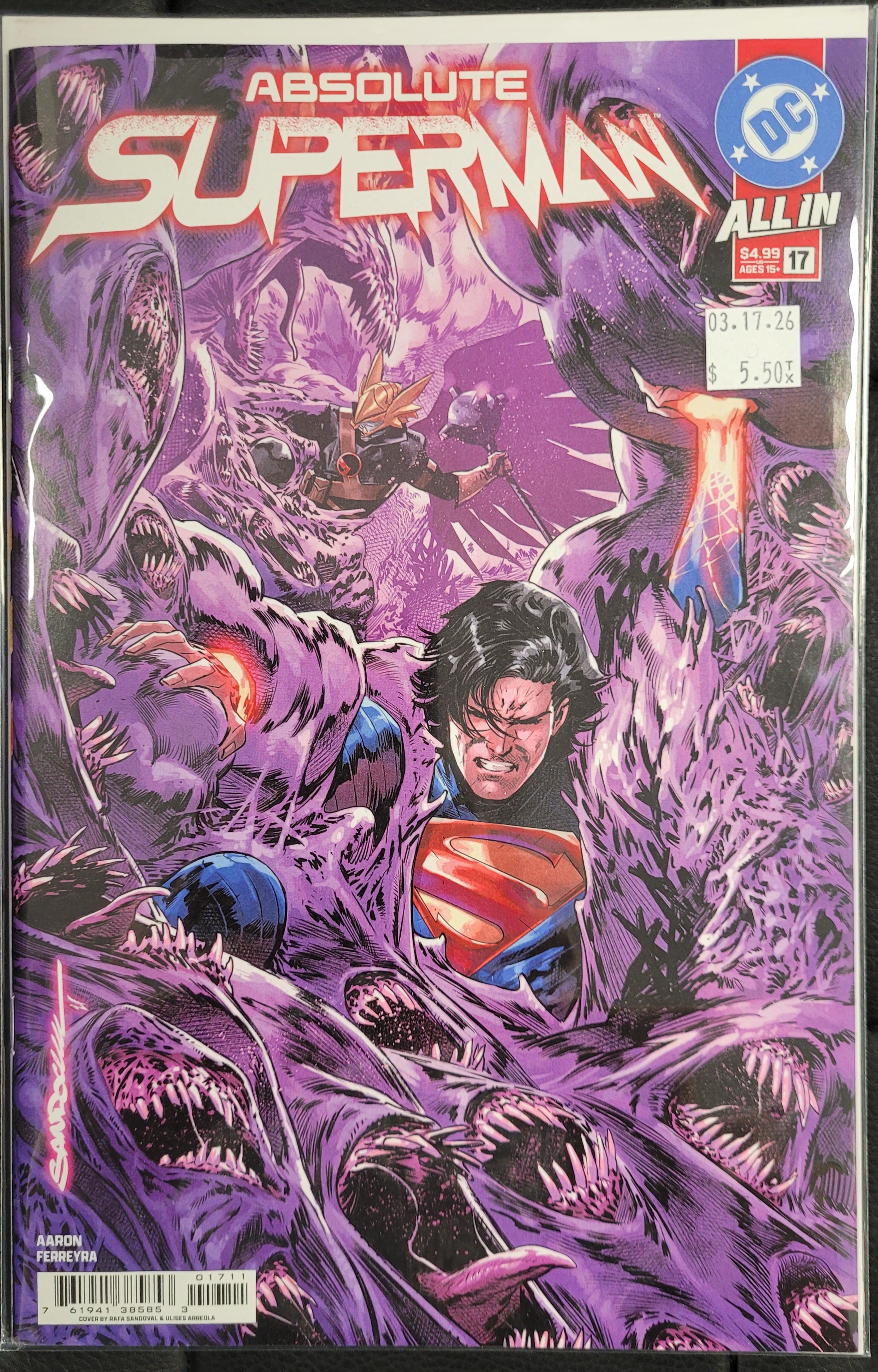 Absolute Superman 17a Sandoval