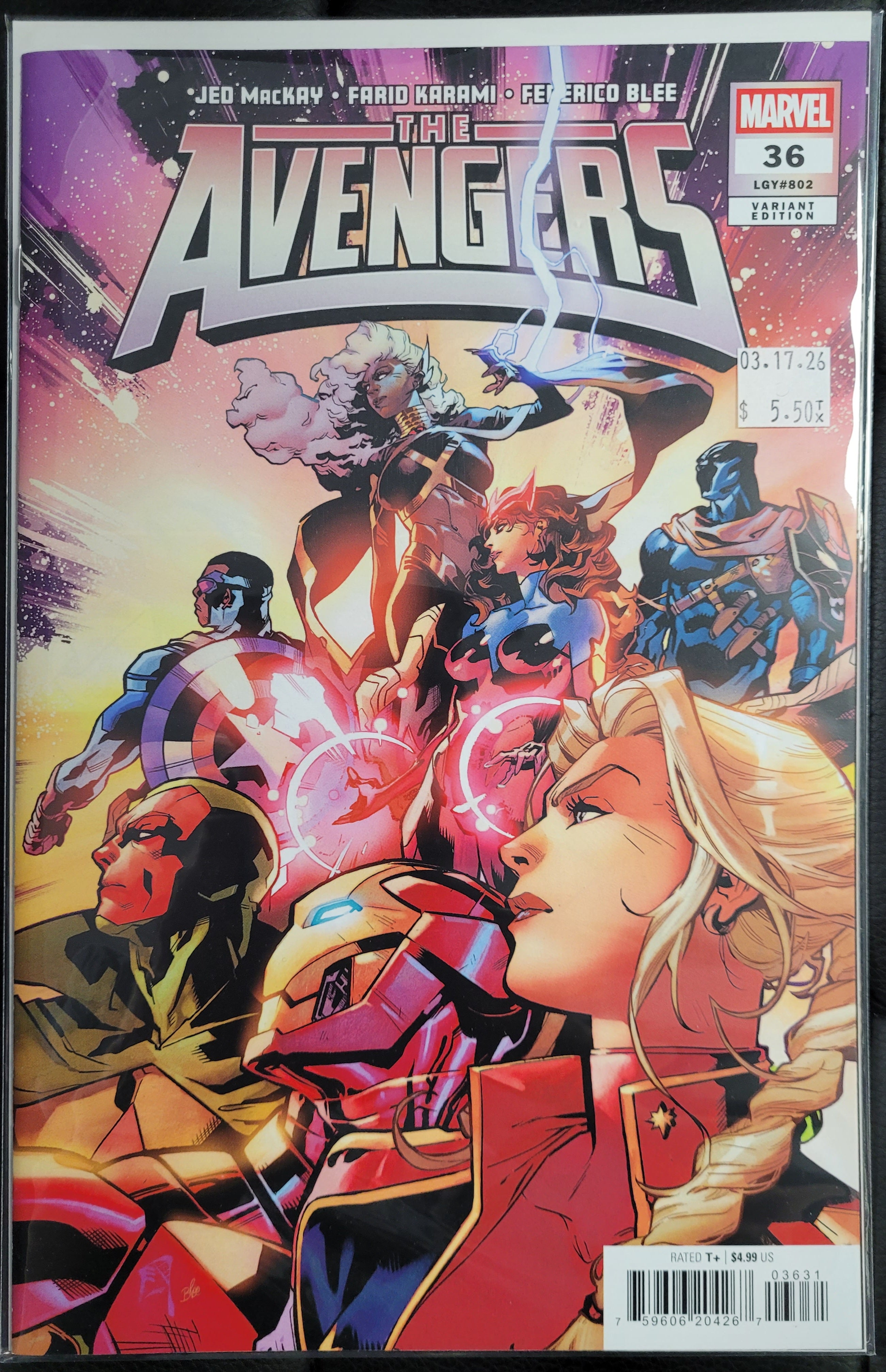 Marvel Avengers 36c C.F. Villa