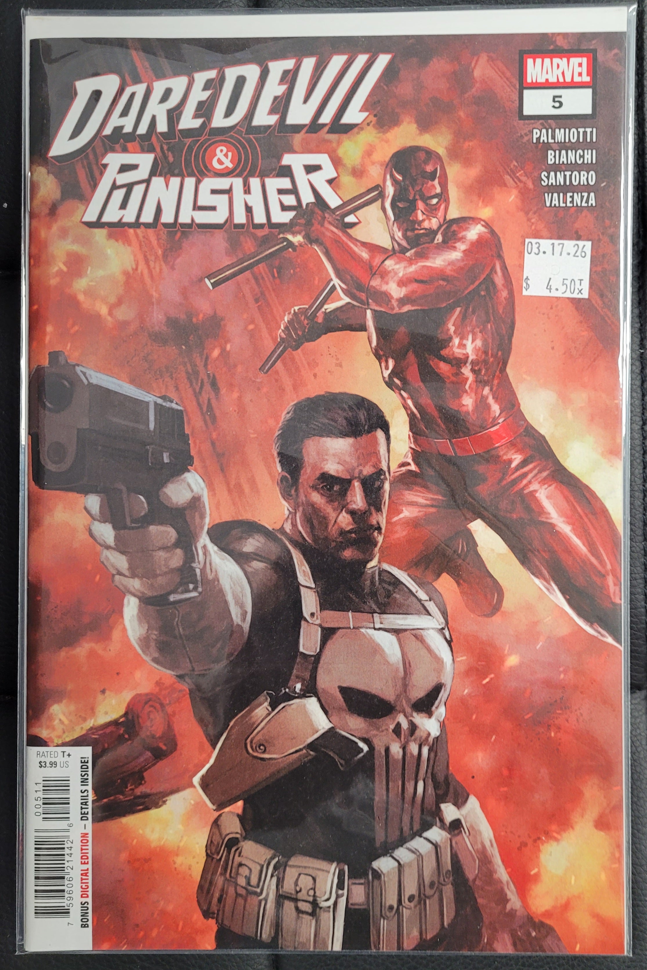 Marvel Daredevil & Punisher 5a Skan