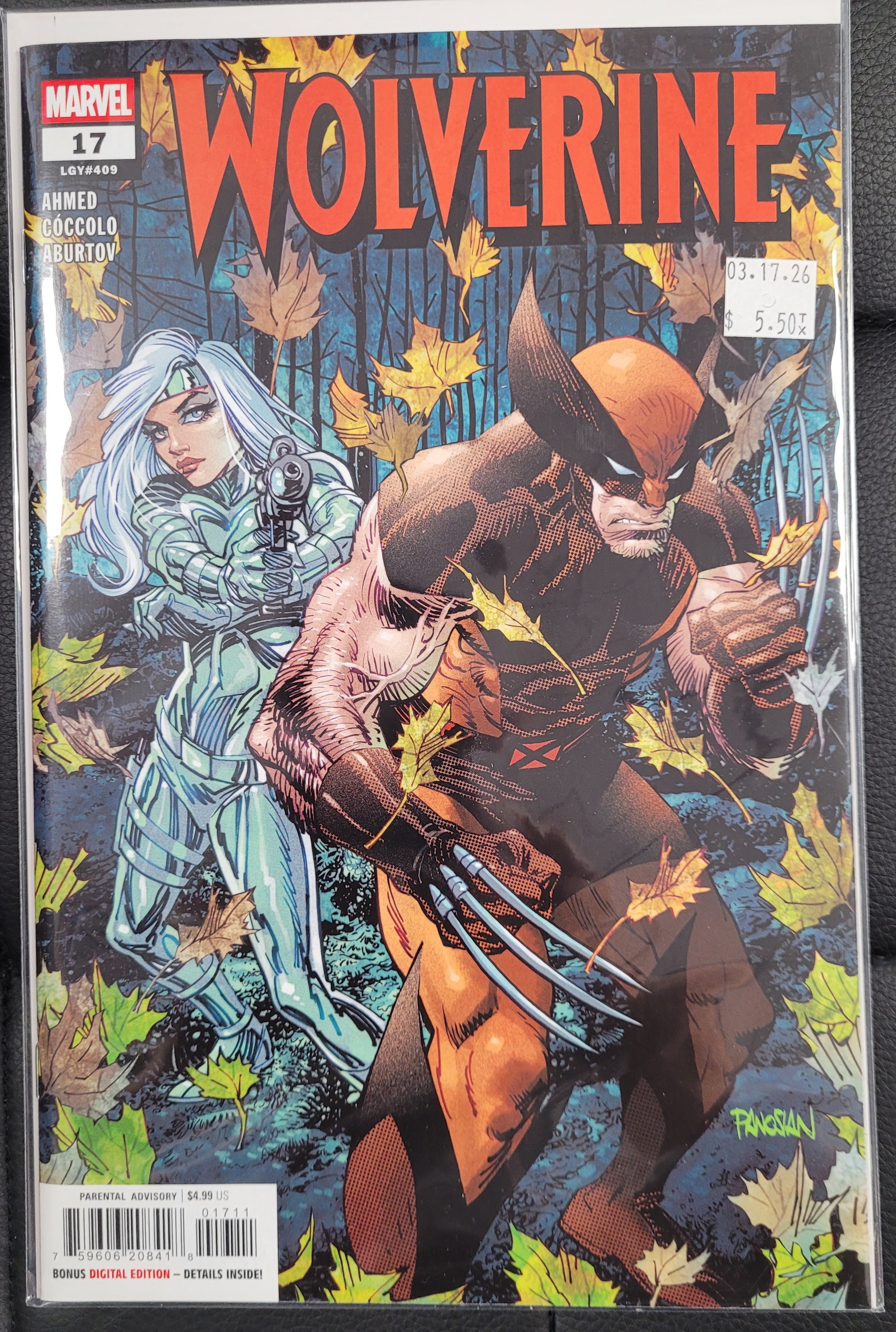 Marvel Wolverine 17a Panosian