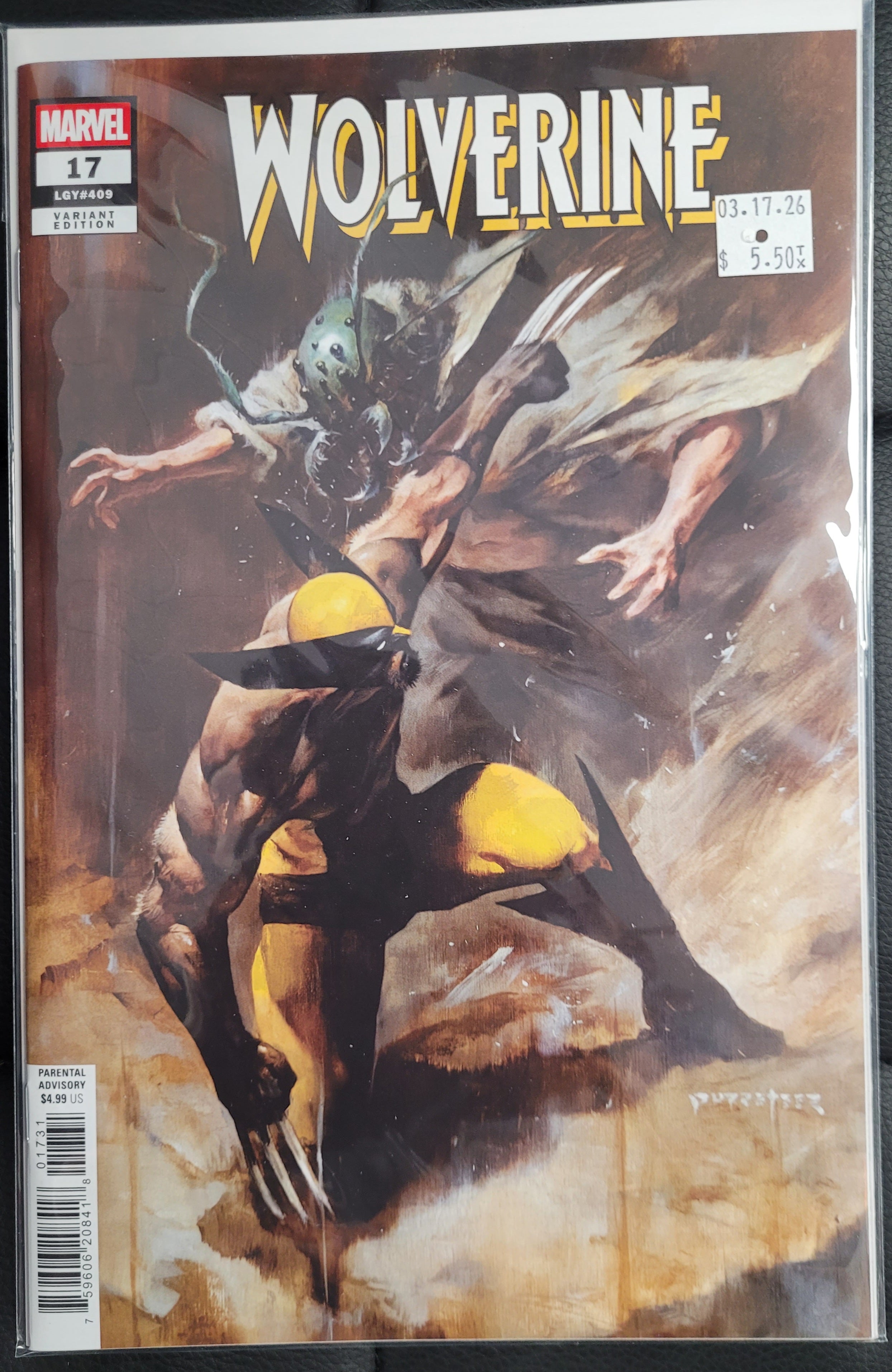 Marvel Wolverine 17c Puppeteer